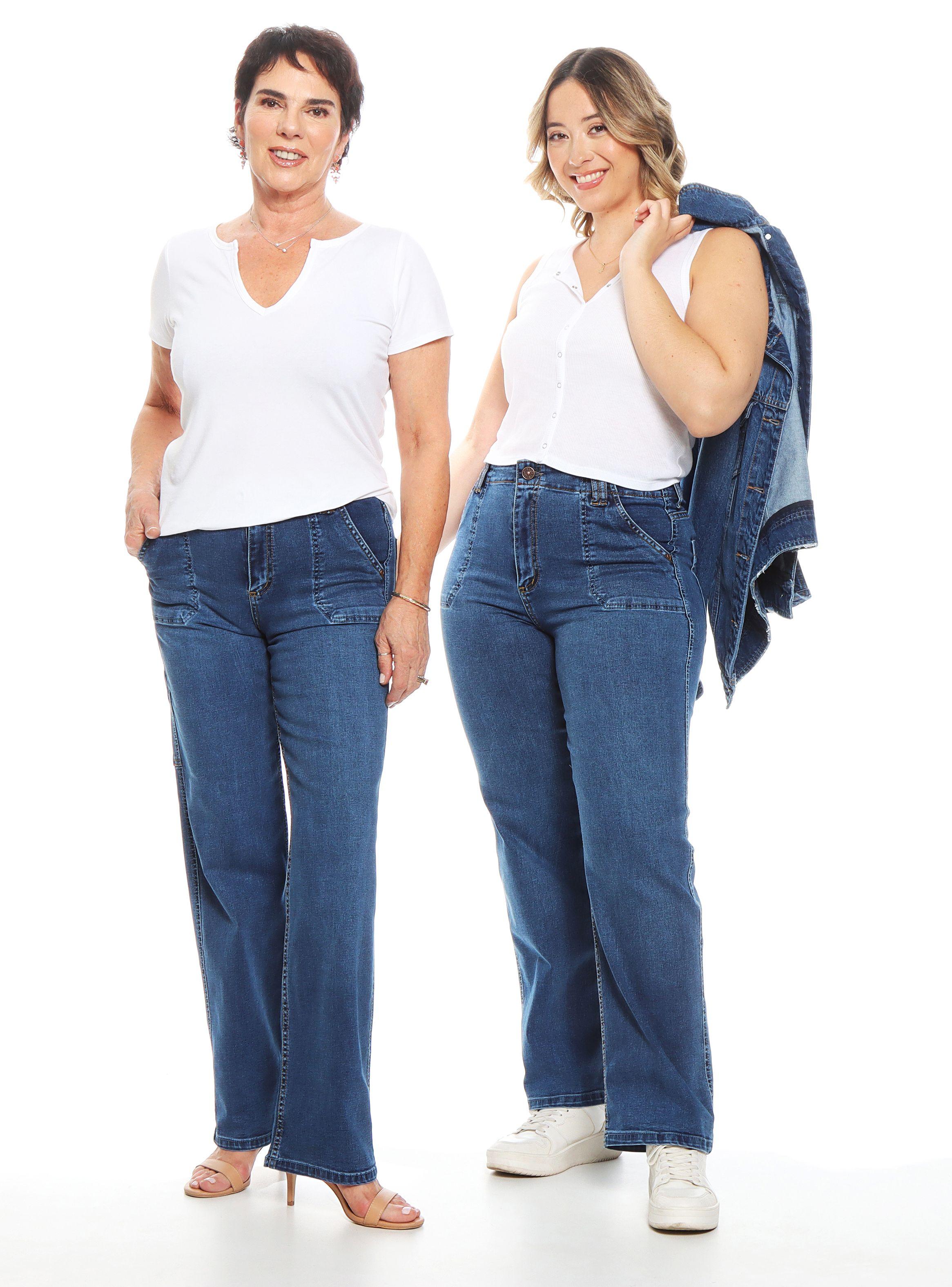 Jeans Tiro Alto Cargo-3