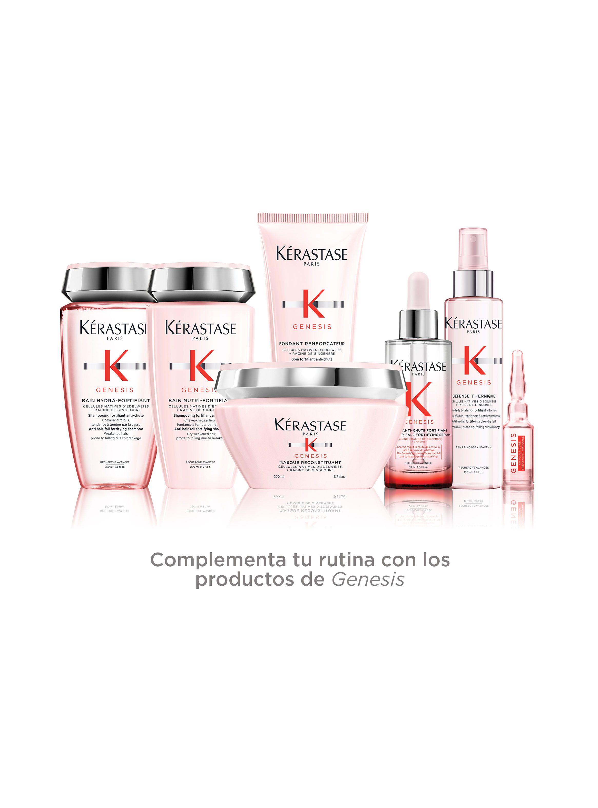 Shampoo Hidratante Anti-Caída Cabello Frágil Bain Hydra-Fortifiant Genesis 250ml-6