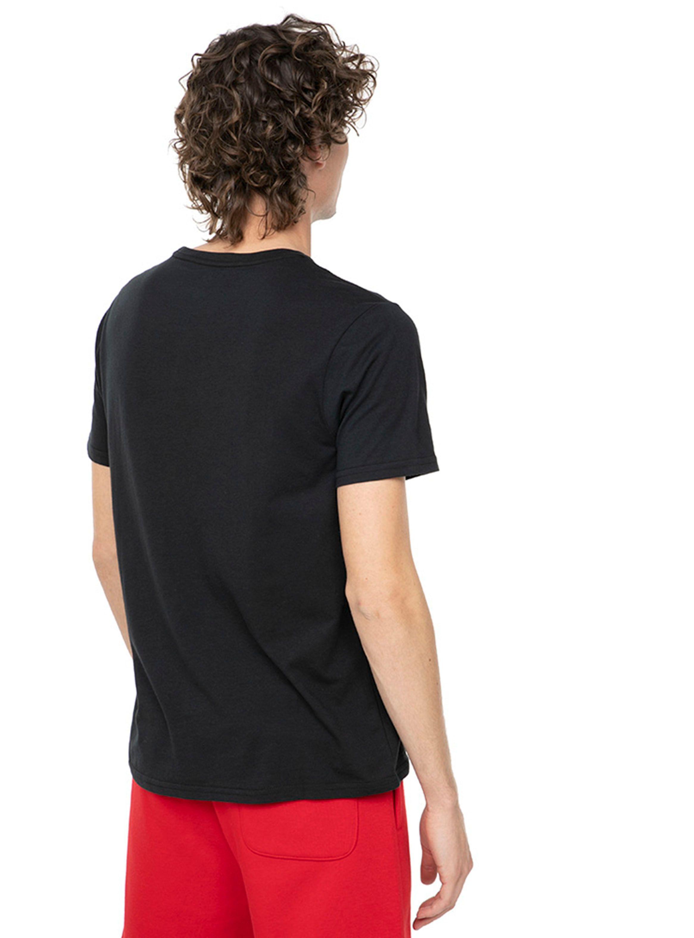 Polera Manga Corta Chest Cons Negro Converse-1