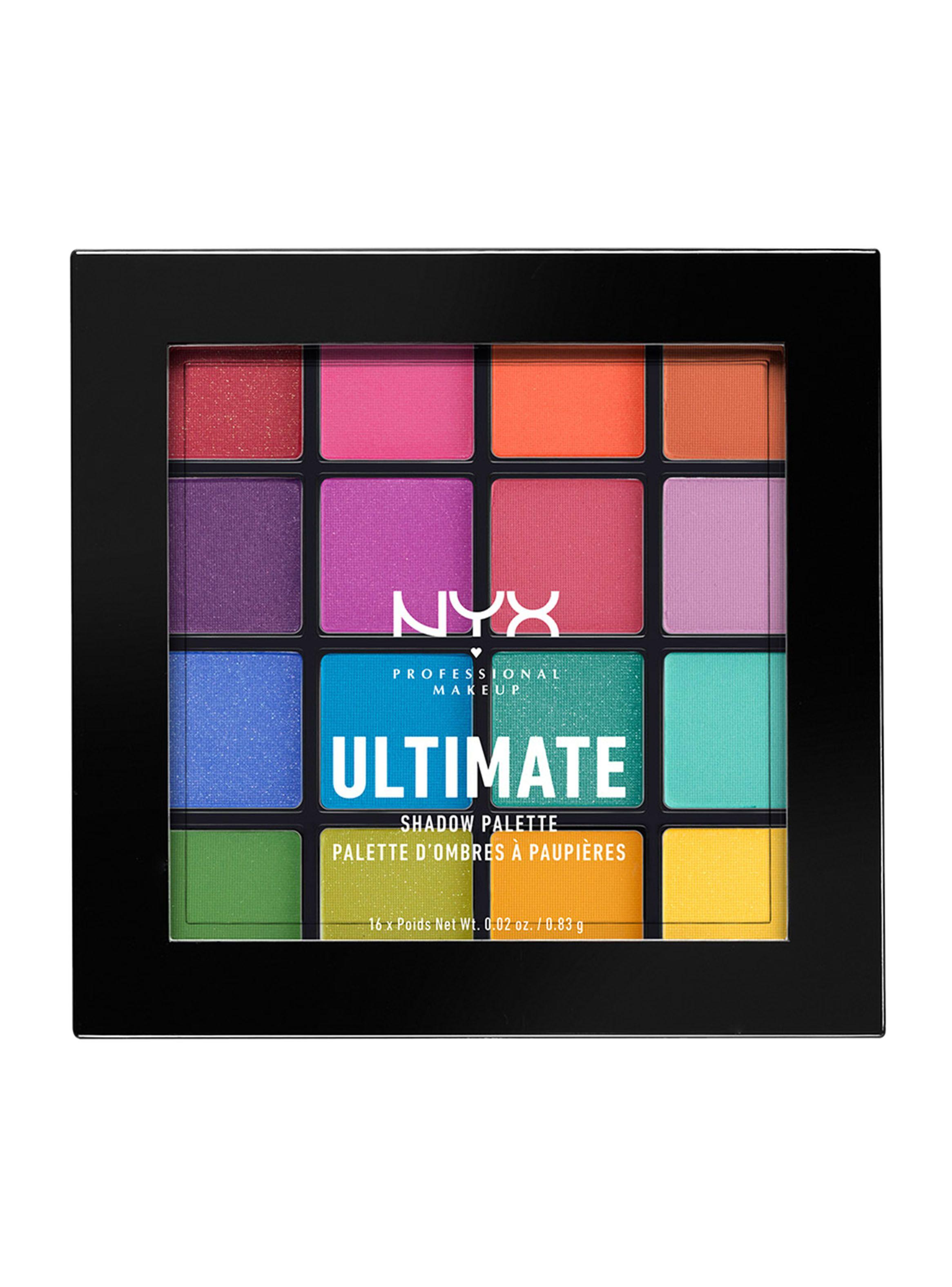 Paleta Nyx Professional Makeup de Sombras Ultimate Brights-2