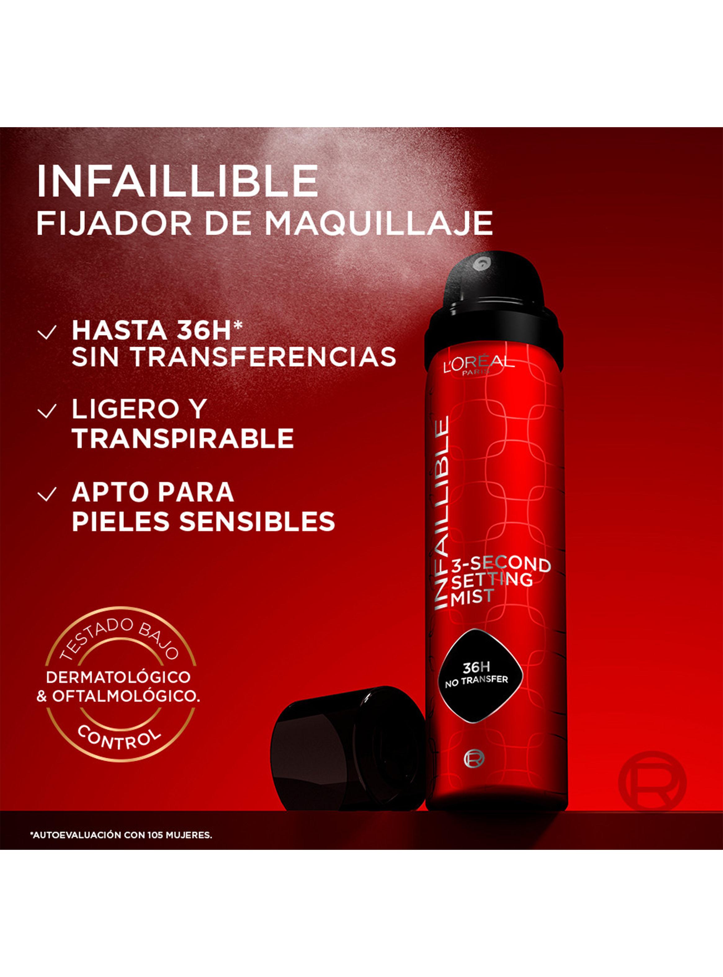 Fijador de Maquillaje Setting Spray Infaillible 75ml-2
