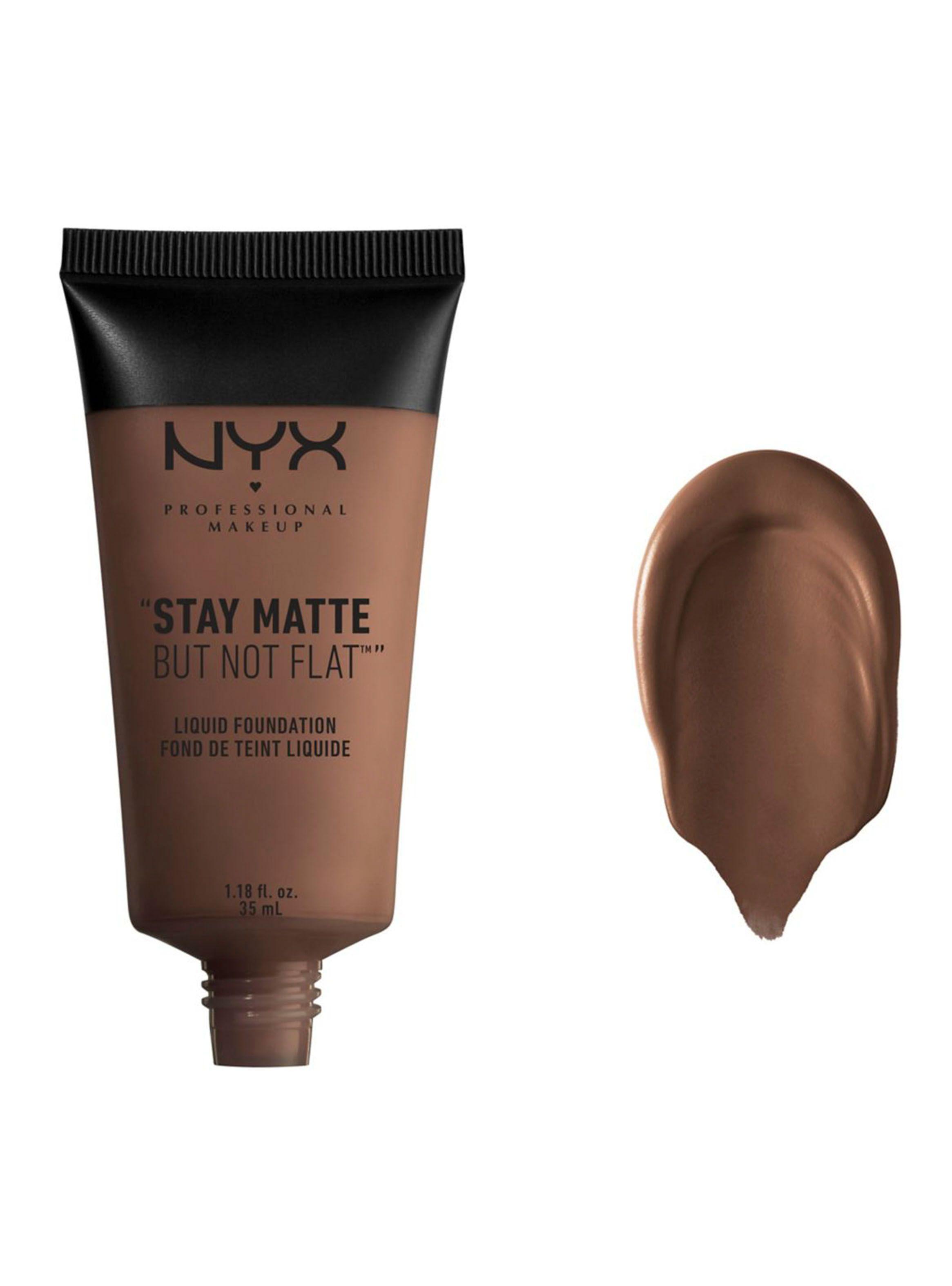Base Nyx Professional Makeup Maquillaje Stay Matte Not Flat Deep Dark-0