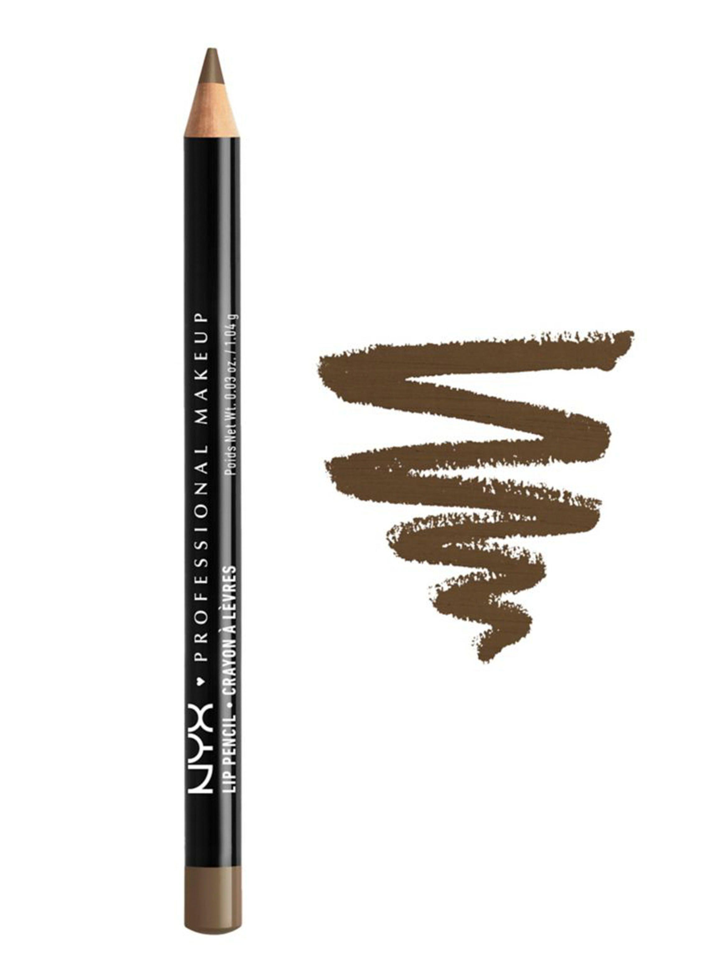 Delineador Nyx Professional Makeup de Labios Slim Dark Brown NYX-0