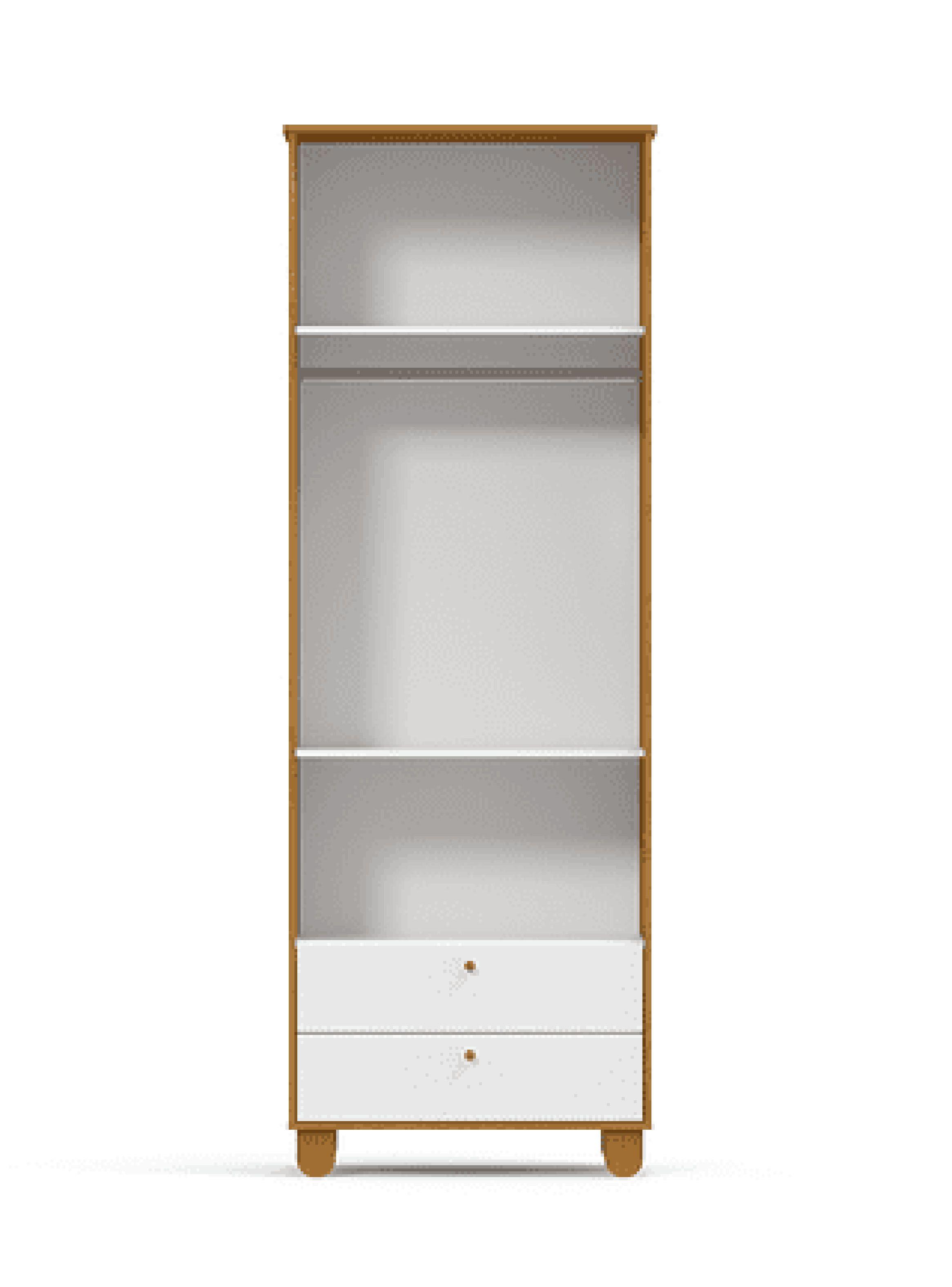 Armario Kidscool Zupi 2 Puertas Blanco Caramelo-2