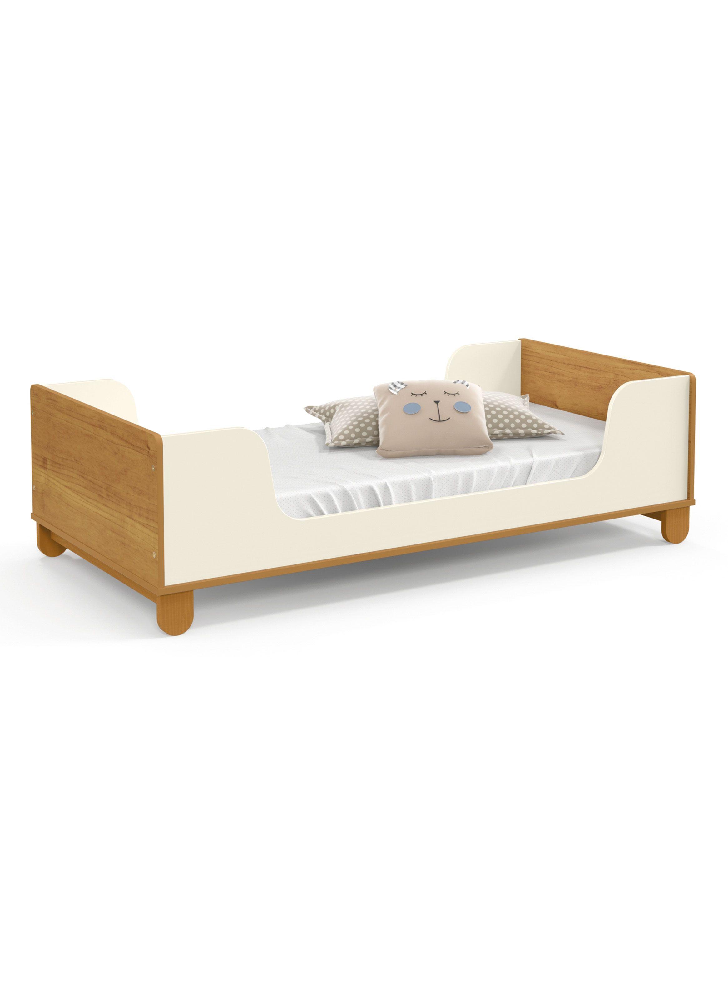 Mini Kidscool Cama Zupi Blanca Carame-0