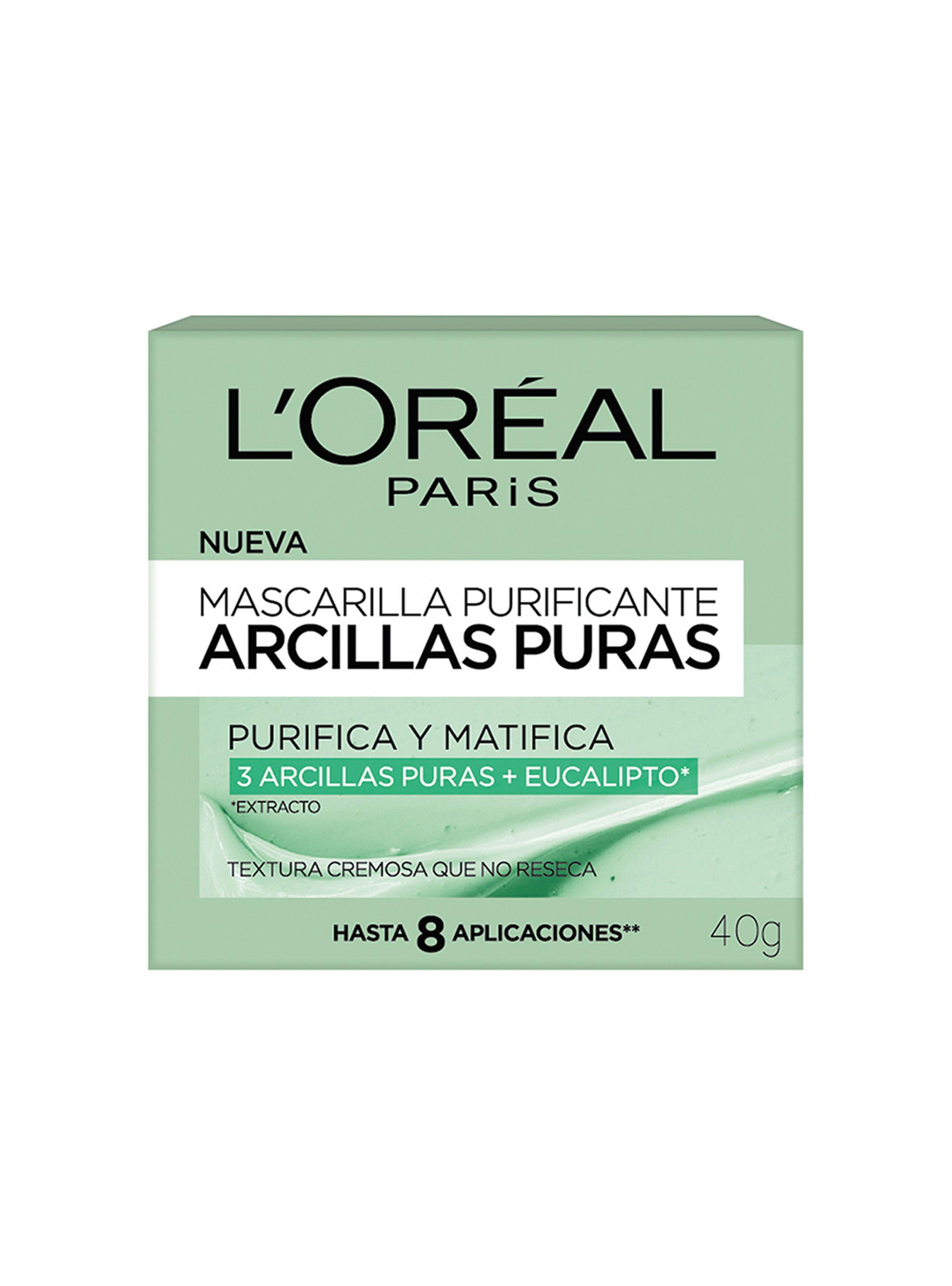 Mascarilla Dermo Expertise L'Oréal Paris Facial Purificante-Matificante 40 g-2