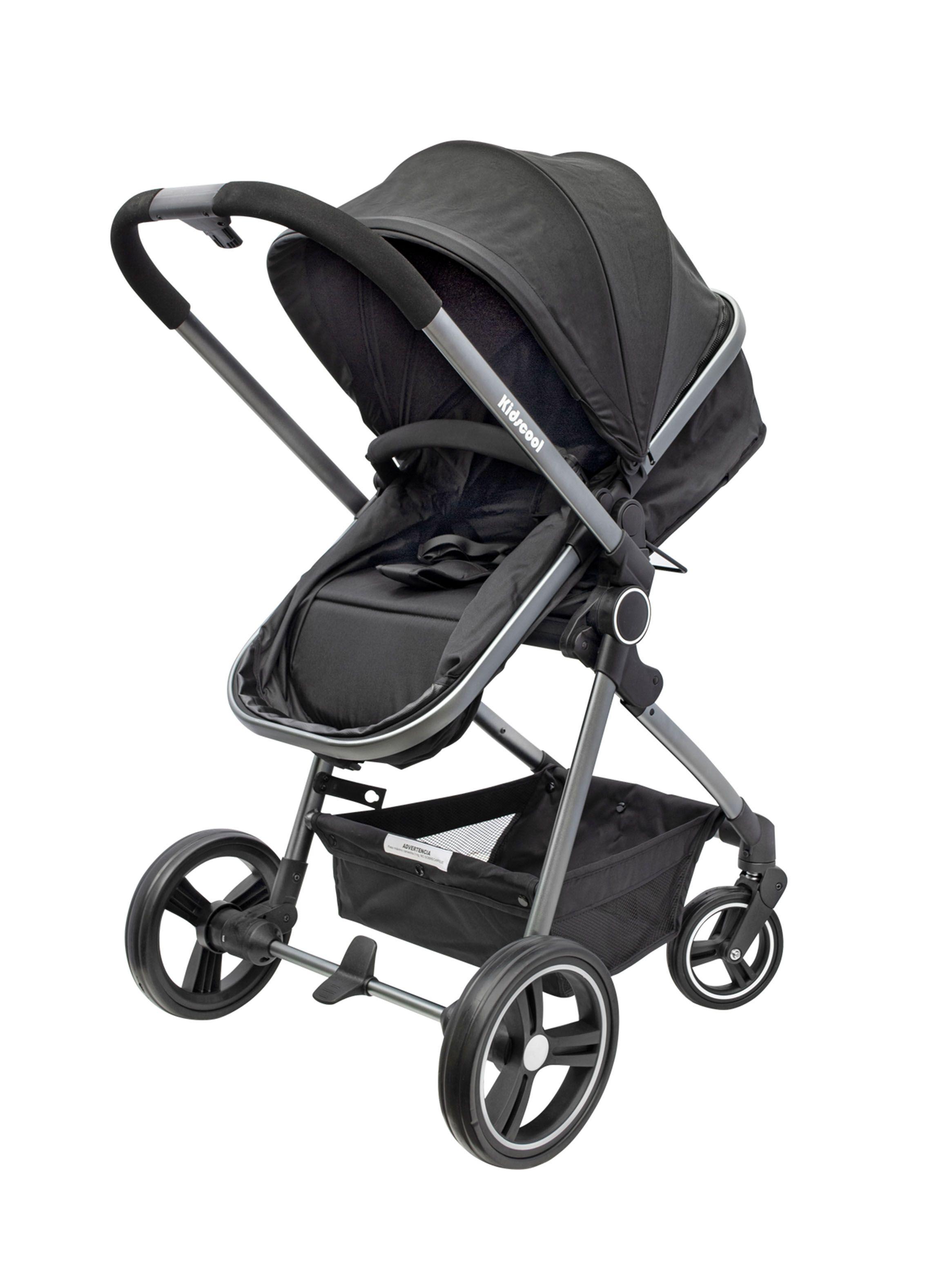 Coche Kidscool Cuna City Travel Negro-6