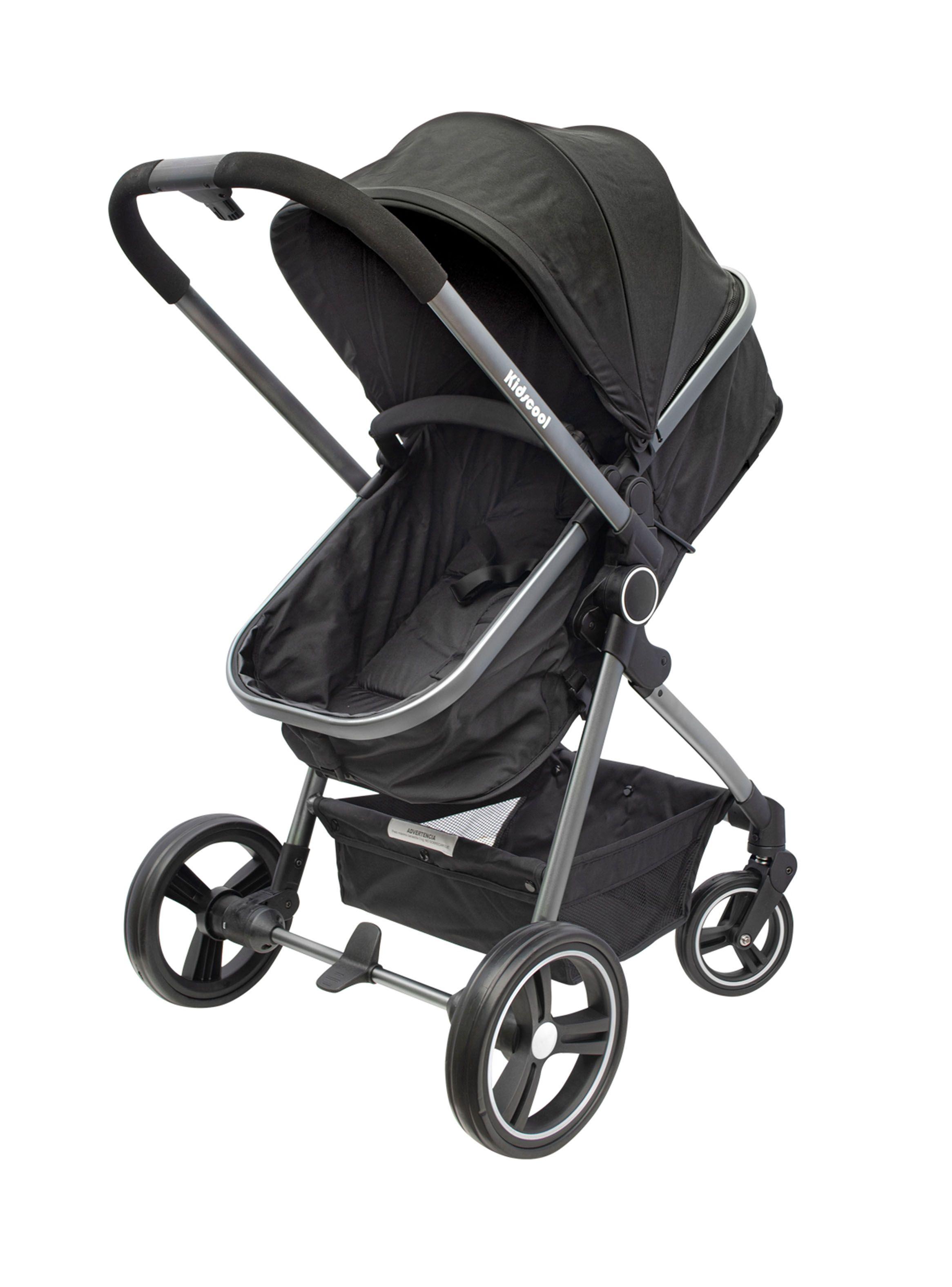 Coche Kidscool Cuna City Travel Negro-5