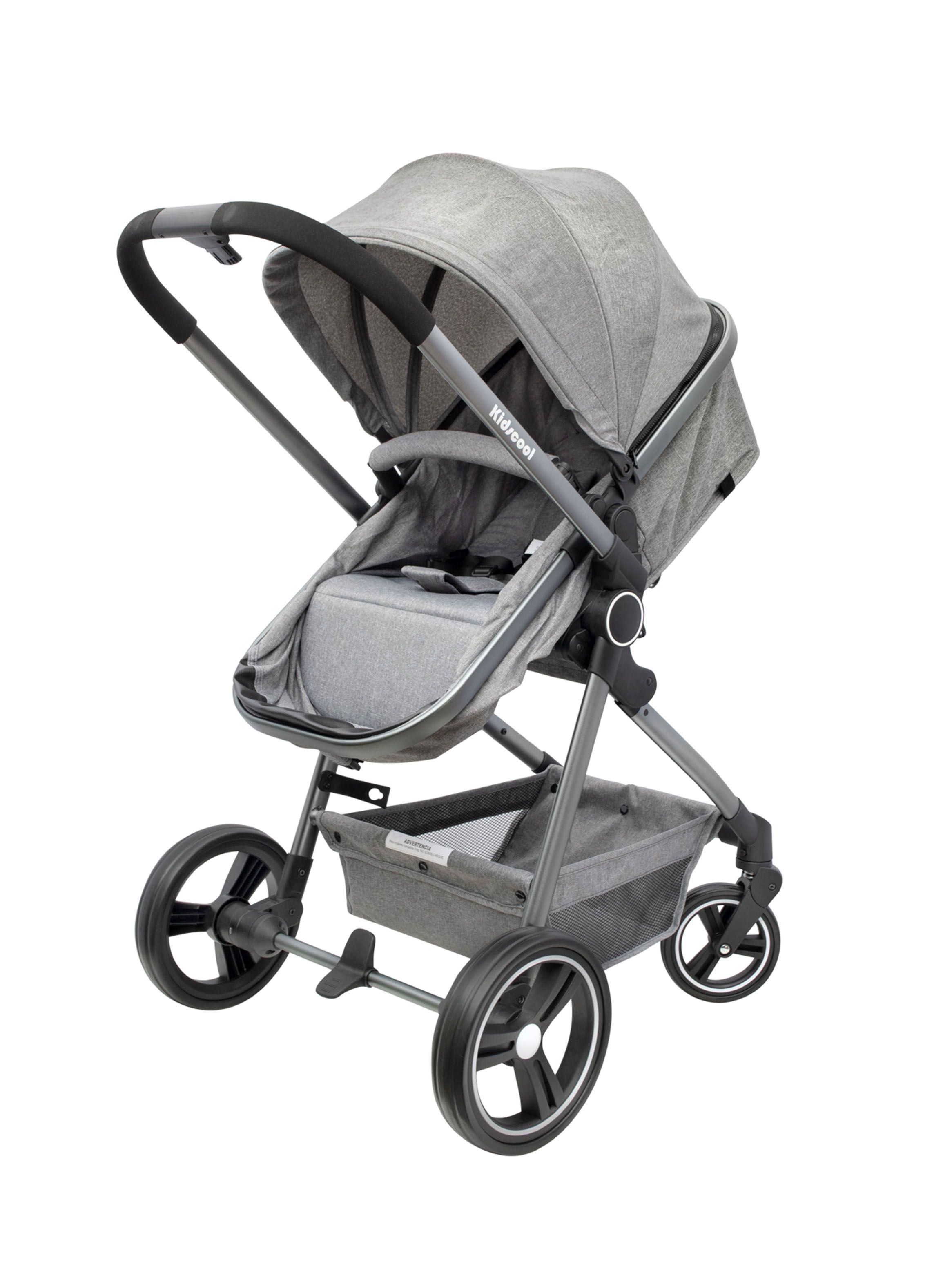 Coche Kidscool Cuna City Travel Gris-6
