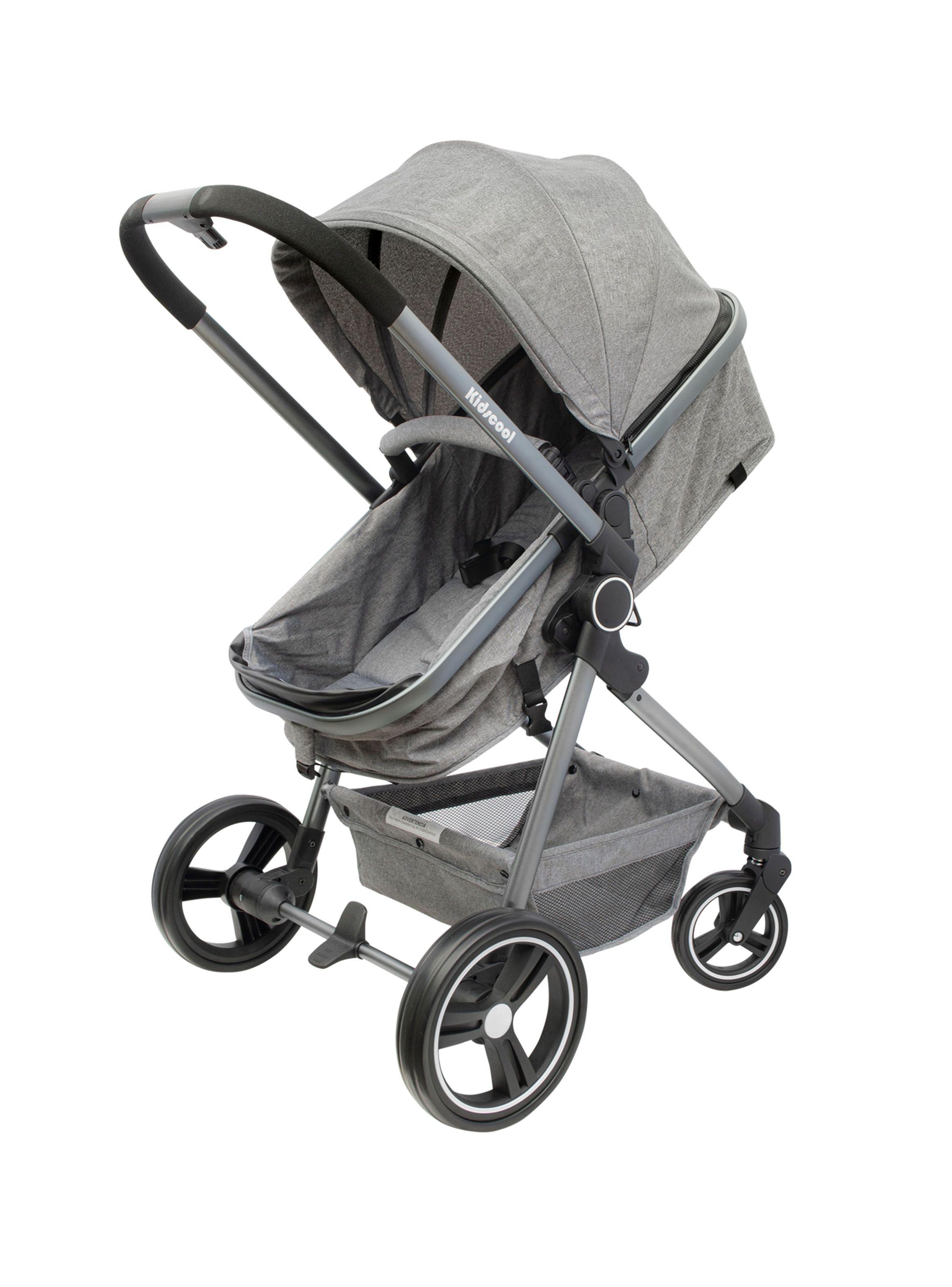 Coche Kidscool Cuna City Travel Gris-5