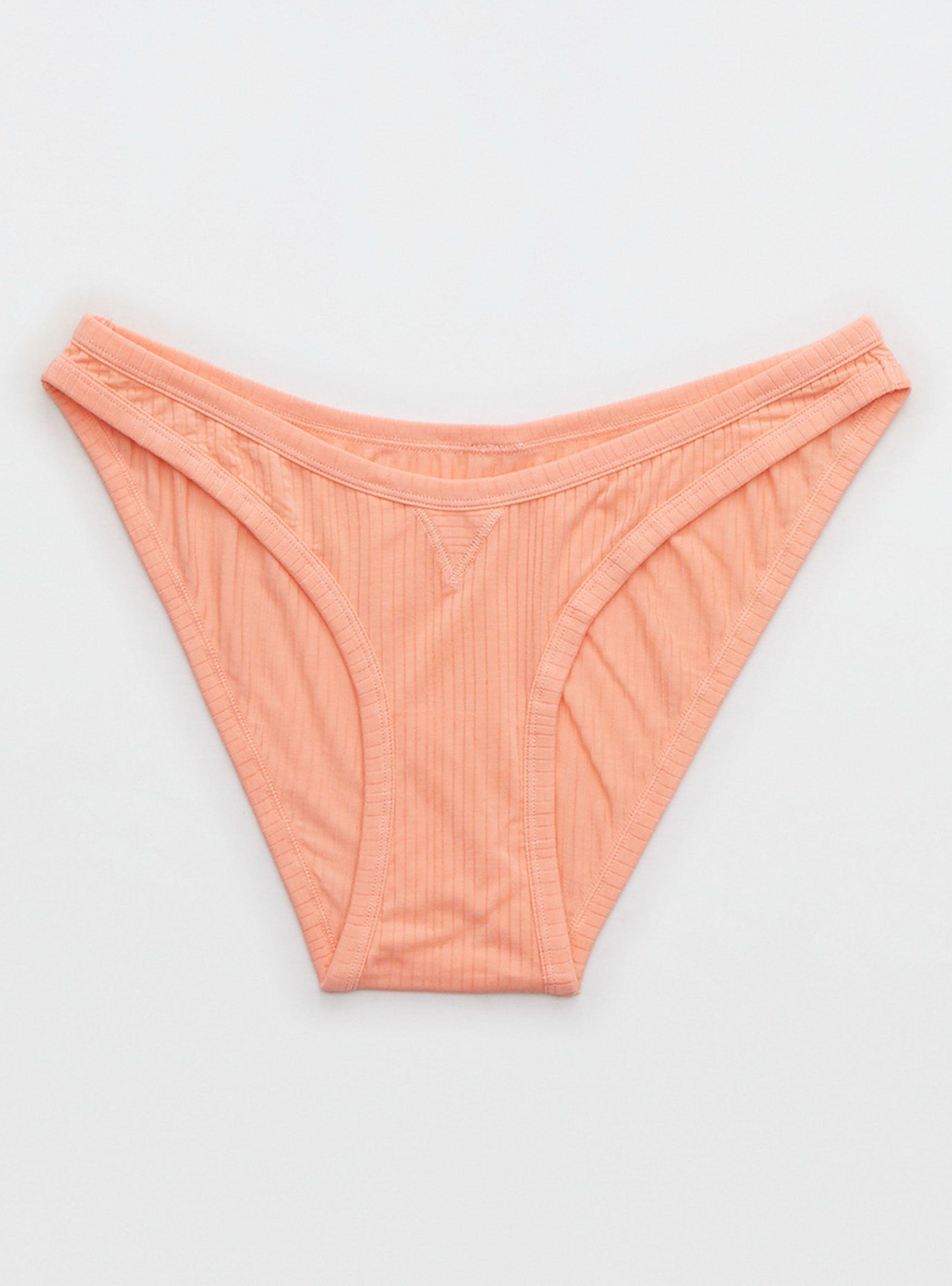 Calzón Bikinis Underwear Real Free Ribbed High Cut-0