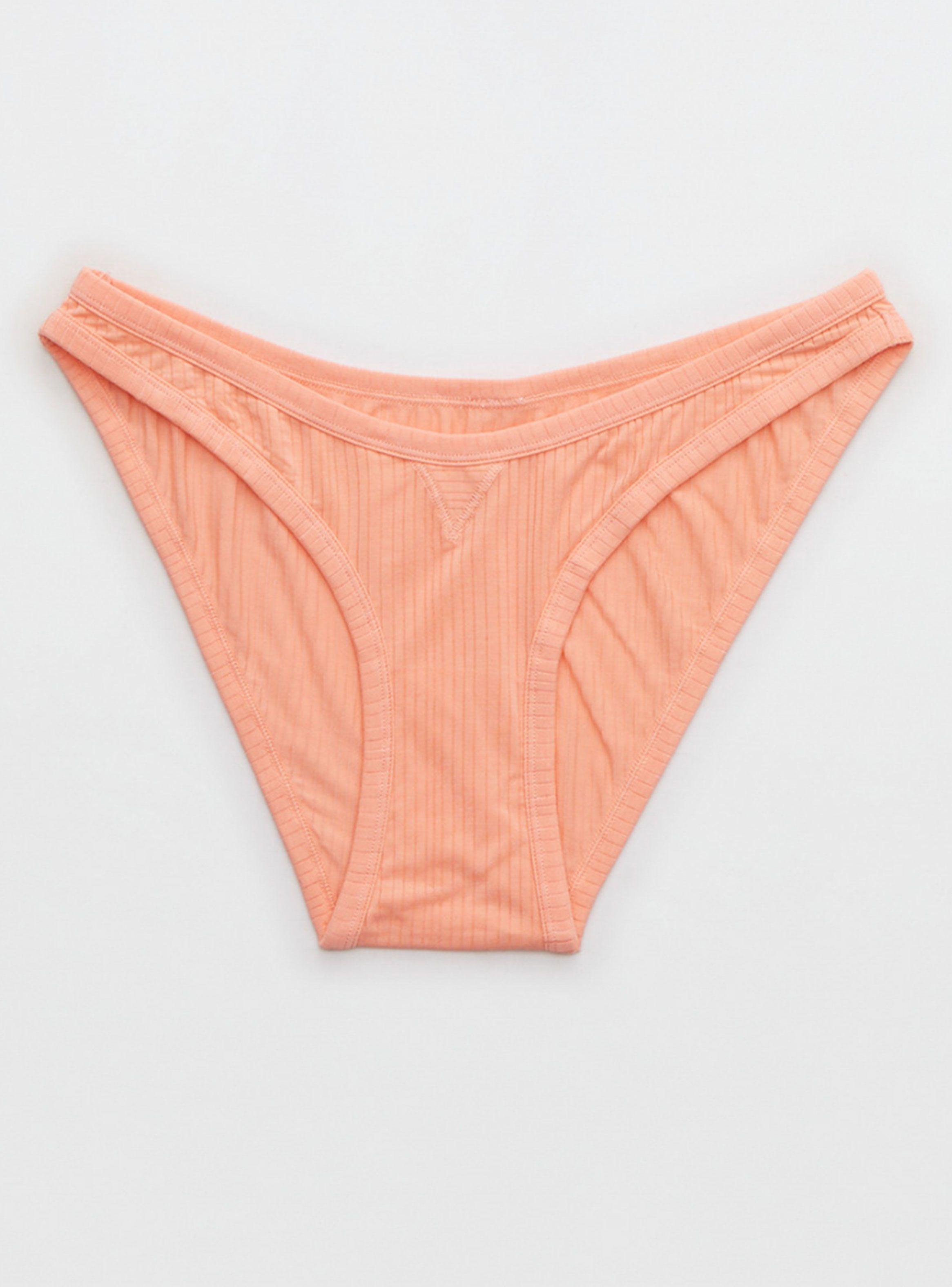 Calzón Bikinis Underwear Real Free Ribbed High Cut-0
