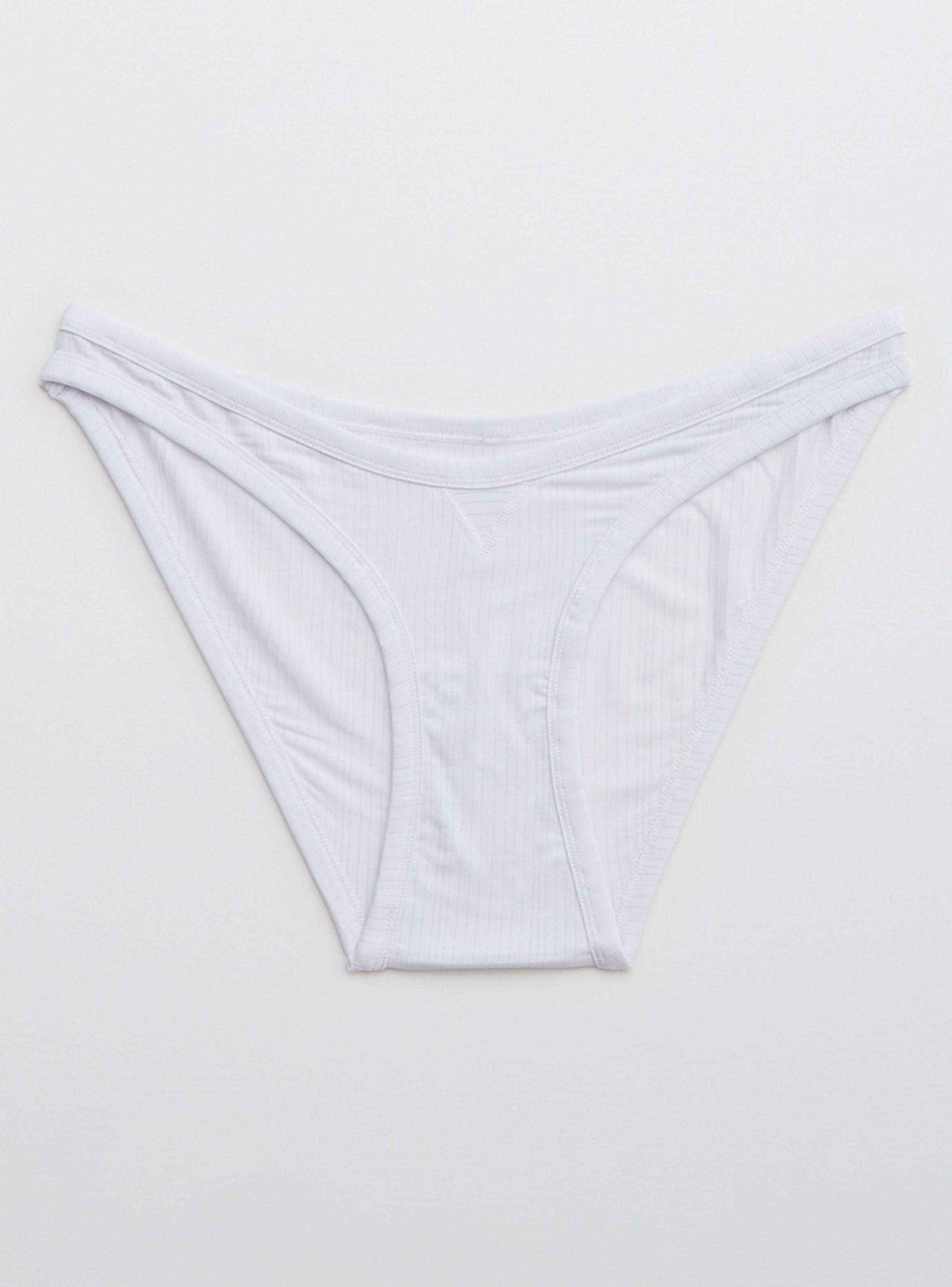 Calzón Bikinis Underwear Real Free Ribbed High Cut-0