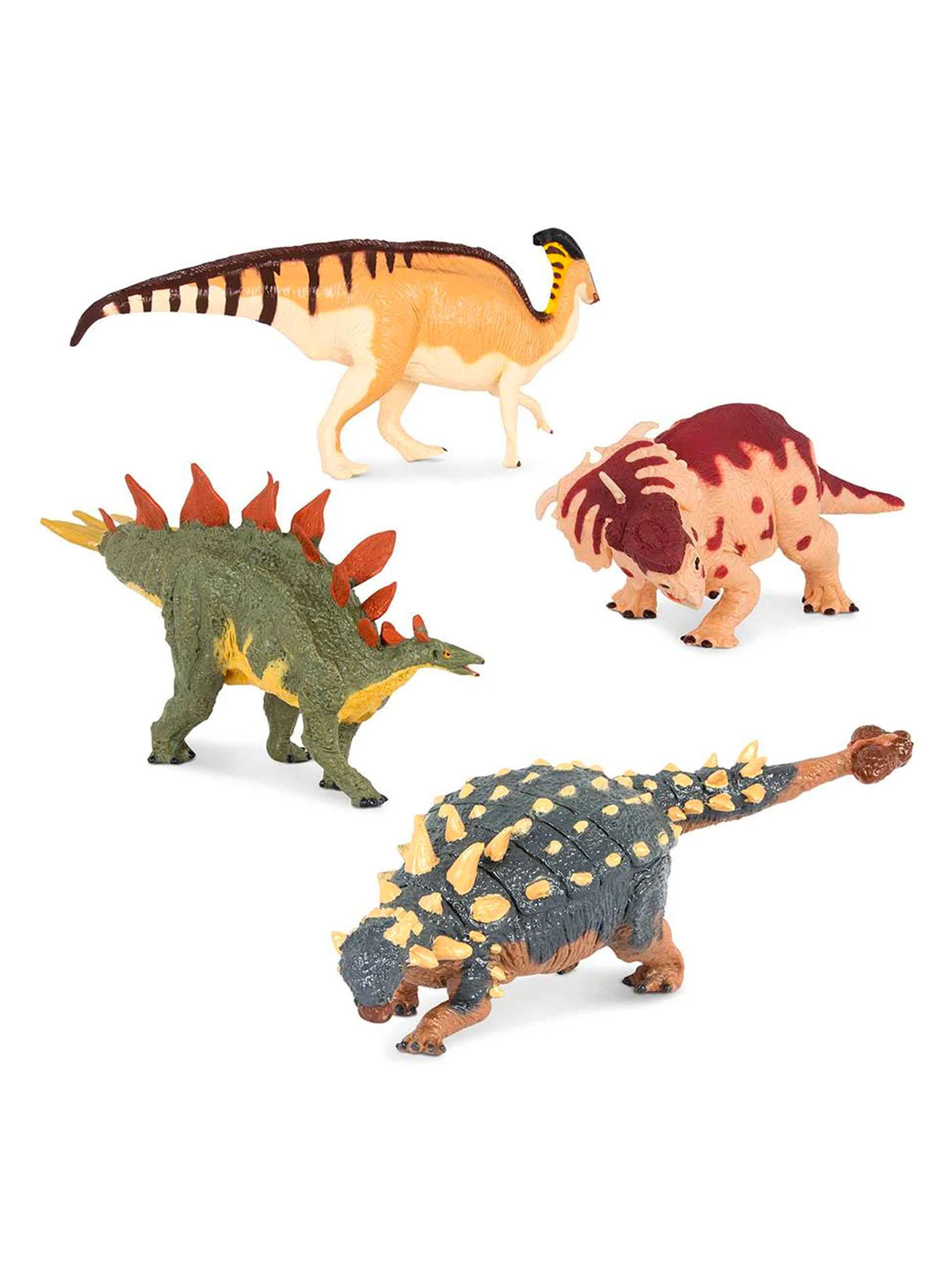 Terra Set 4 Dinosaurios Medianos Caramba-0