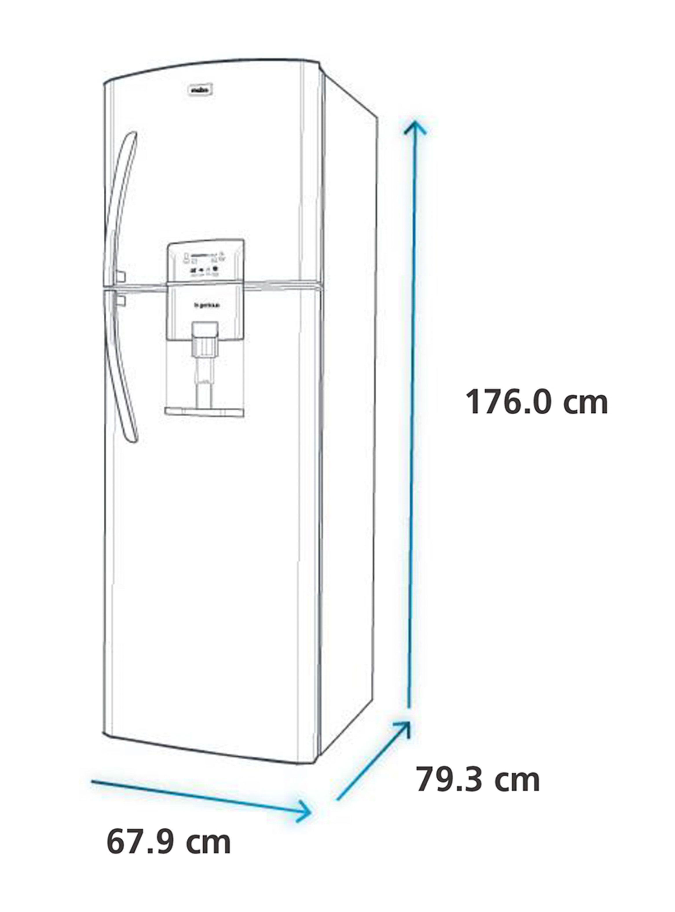 Refrigerador Top Mount No Frost de 390 Litros RMP410FZUC Black Steel-1