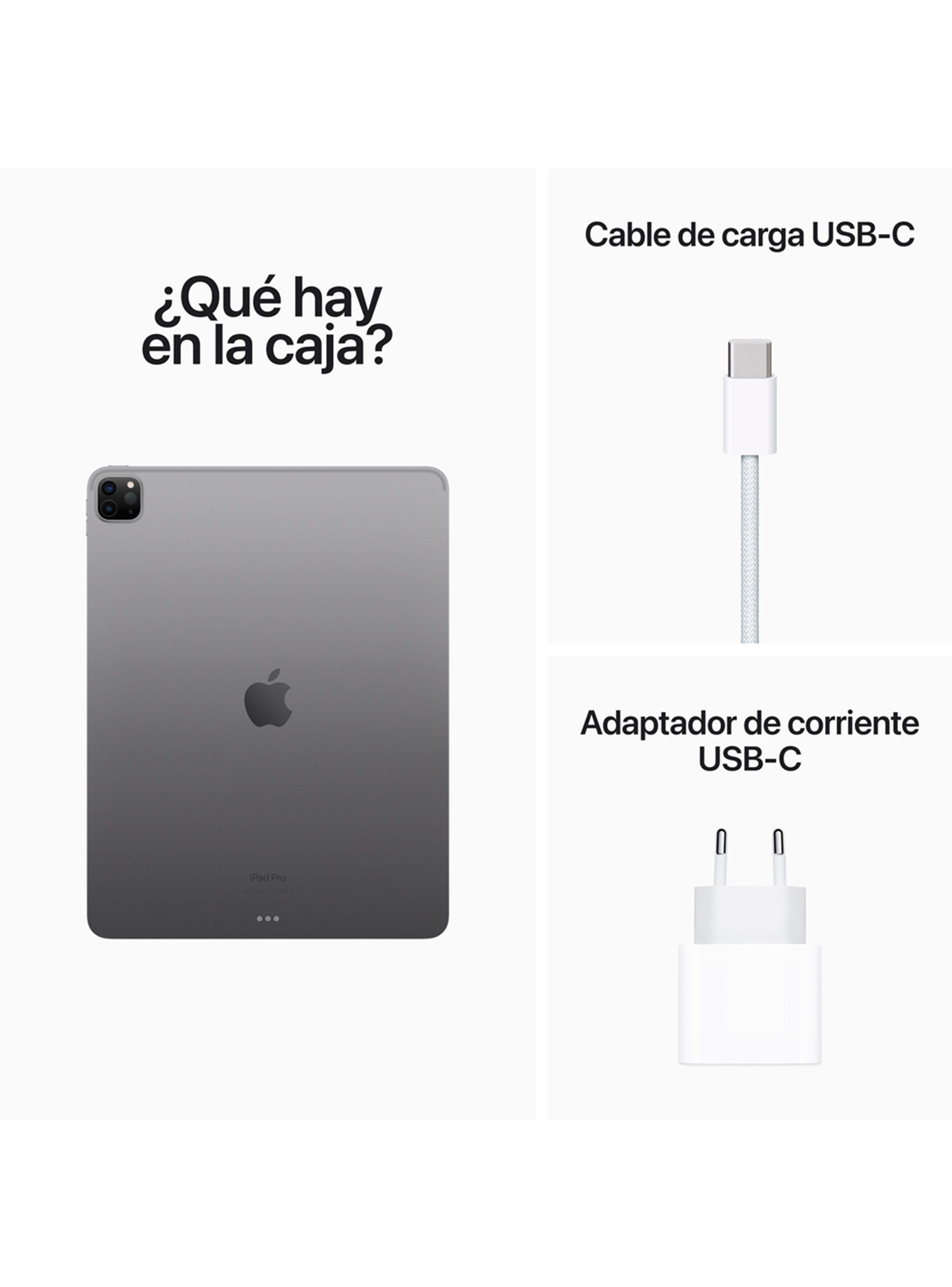 Apple iPad Pro 12.9" WiFi 128GB 6ta Generación Color Gris Espacial-3