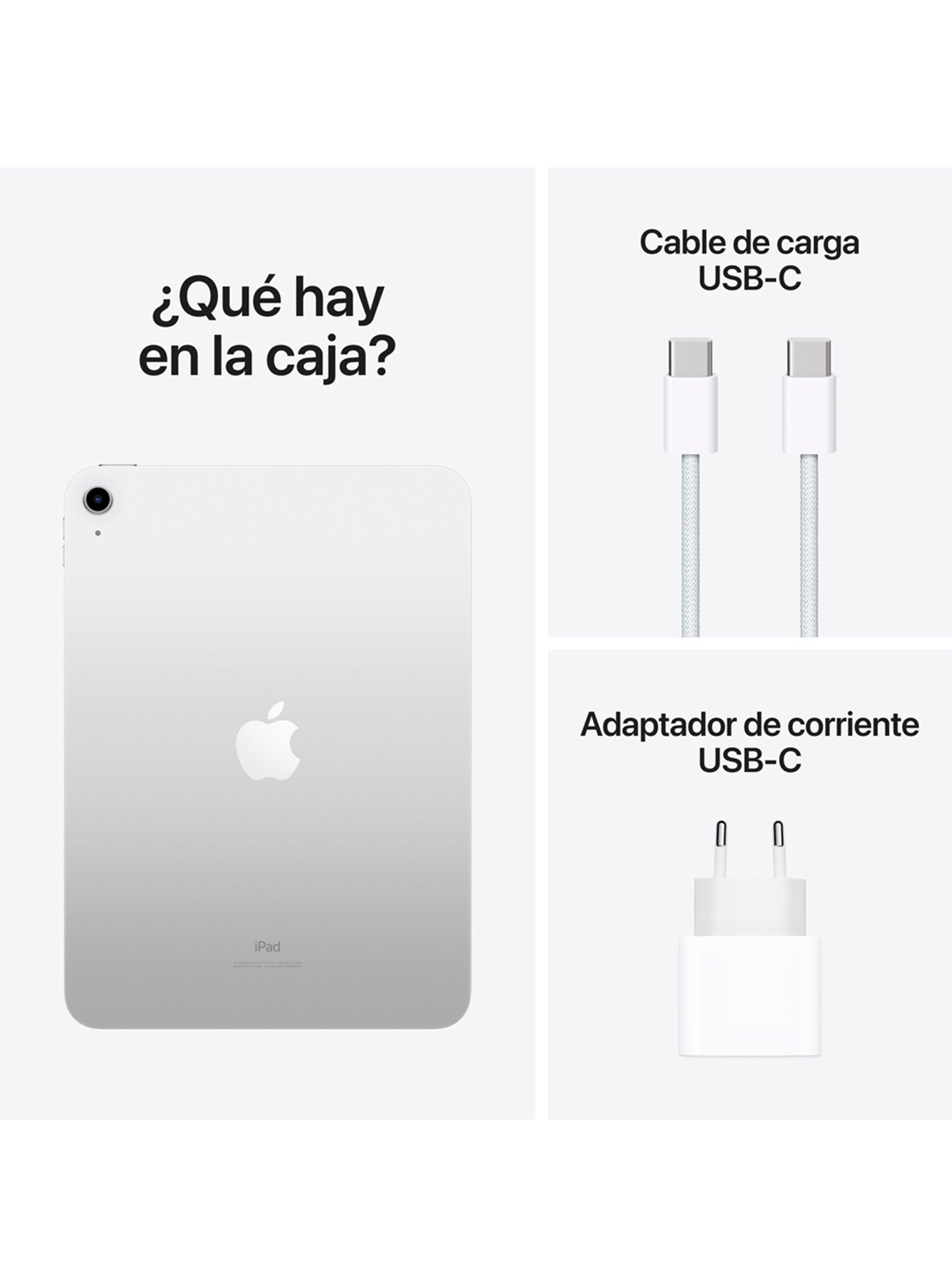 Apple iPad 10.9" WiFi 64GB 10a Generación Color Plata-2