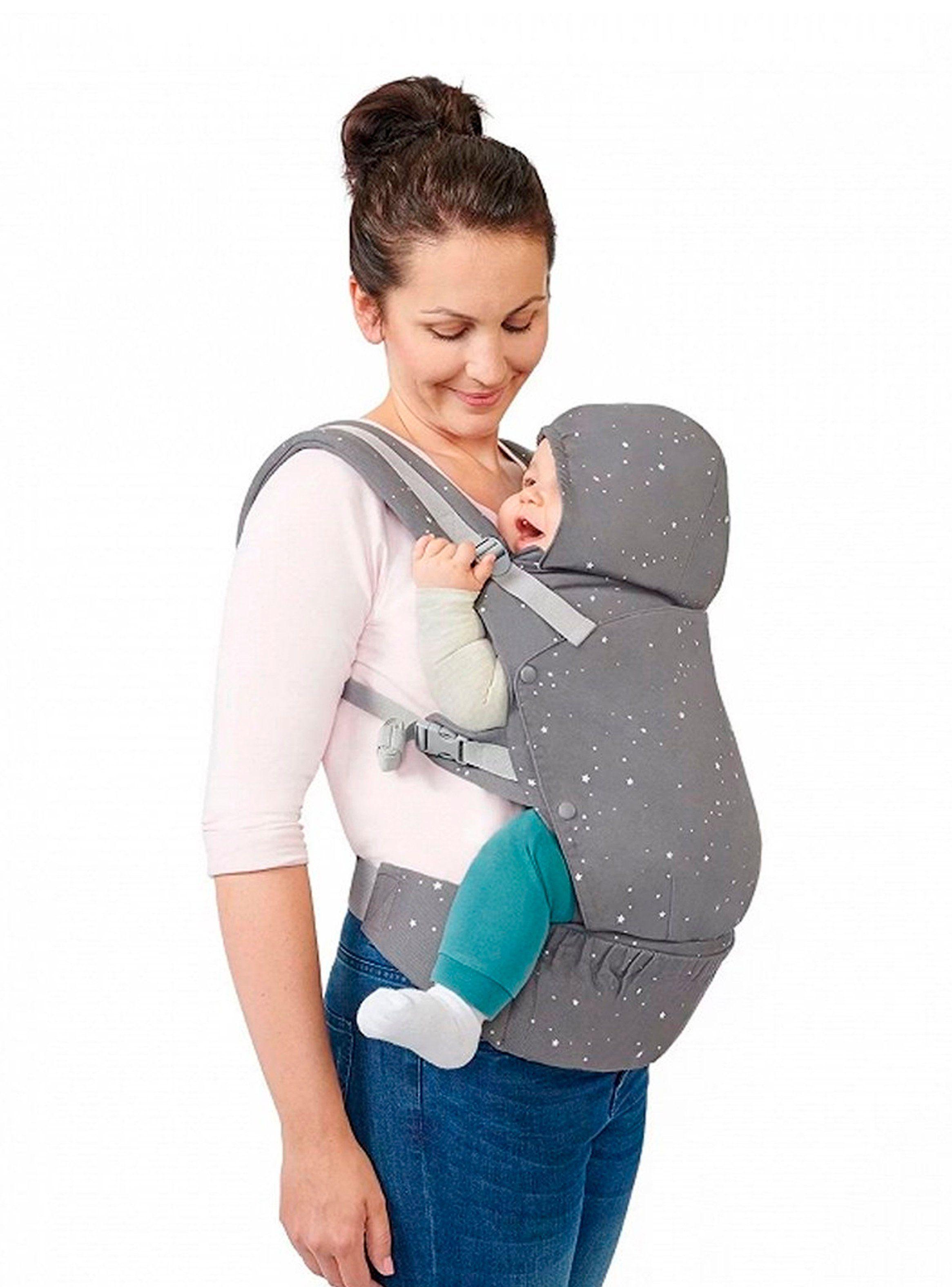 Portabebé Huggy Grey-4