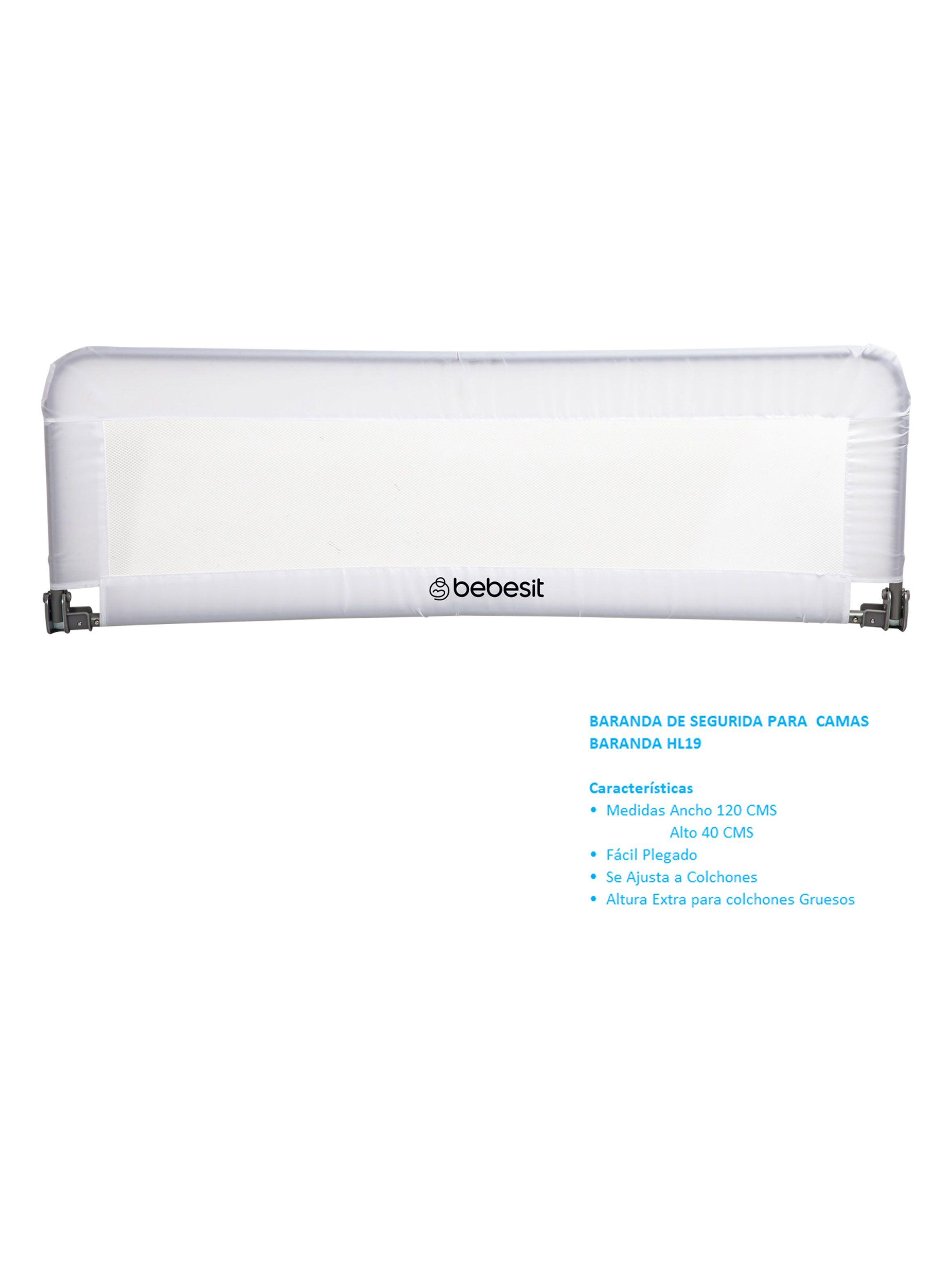 Baranda de Seguridad Cama Blanca Bebesit-1
