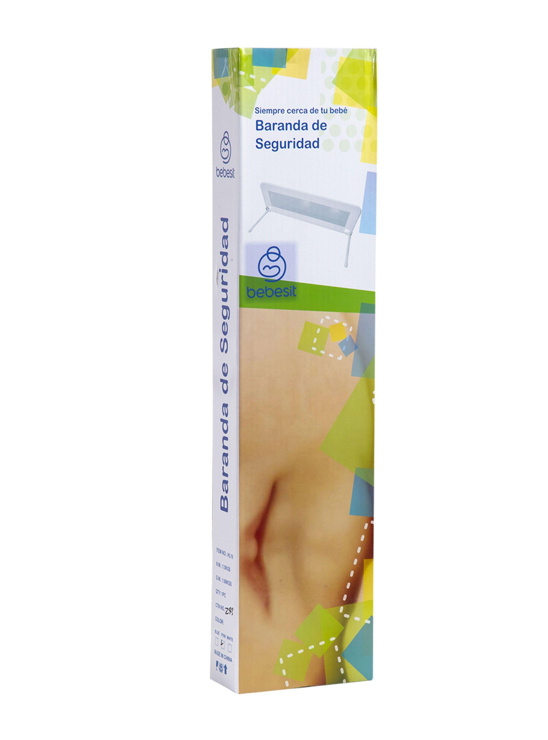 Baranda de Seguridad Cama Blanca Bebesit-2