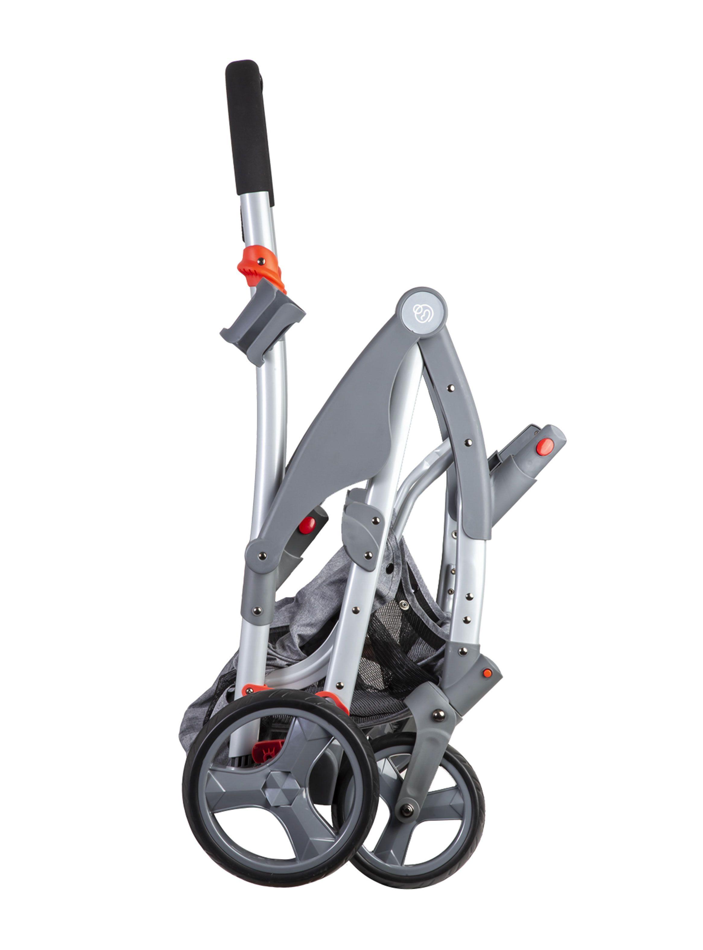 Coche Duo LX Gris Bebesit-5