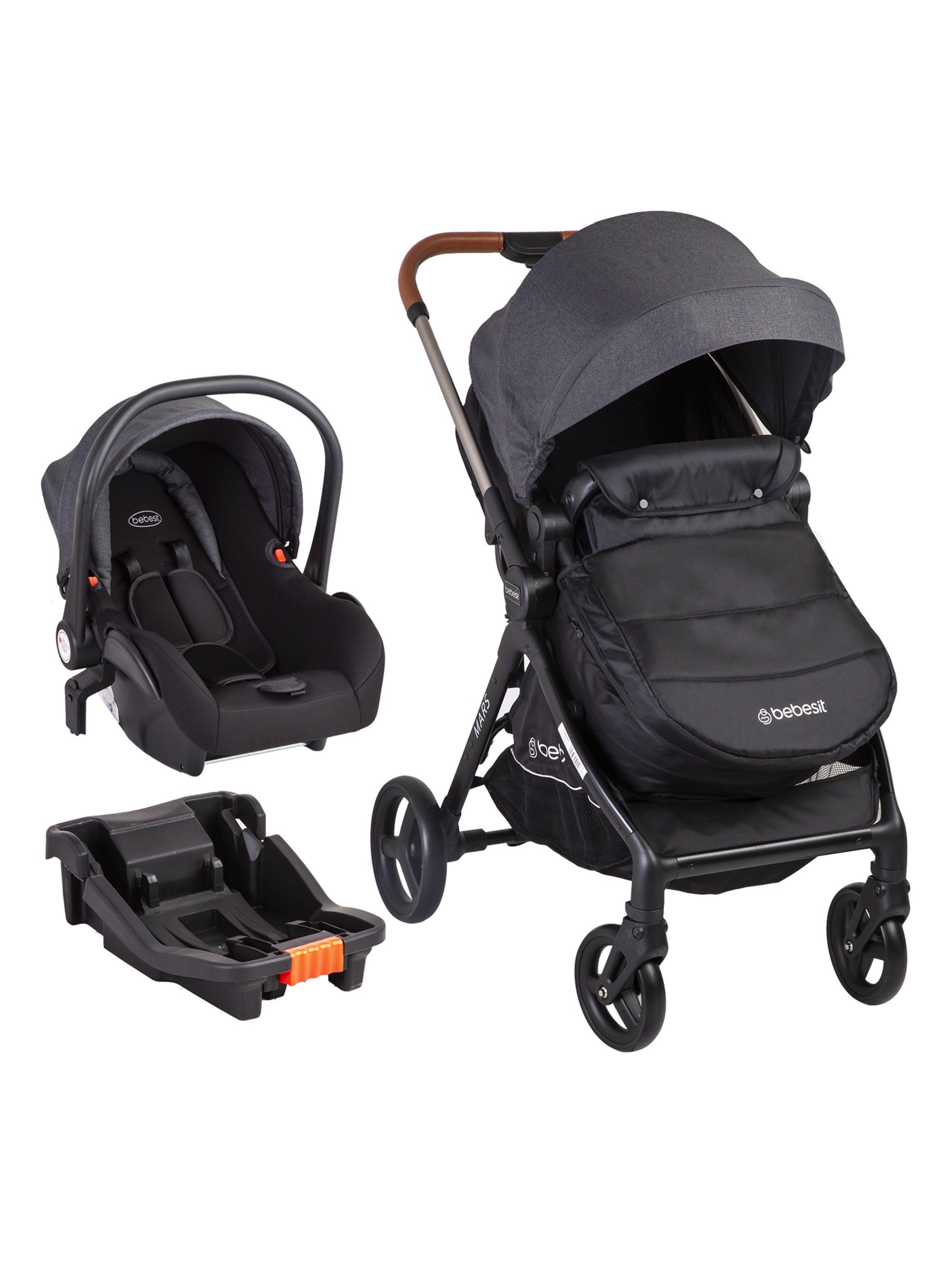 Coche Travel System Mars LX Gris Bebesit-1