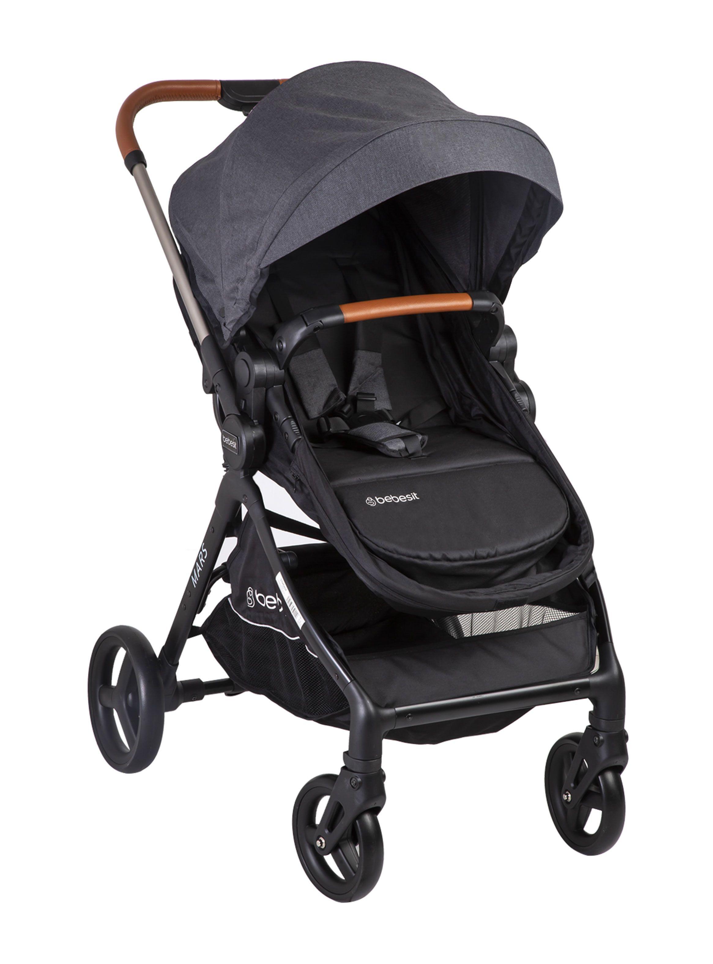 Coche Travel System Mars LX Gris Bebesit-0