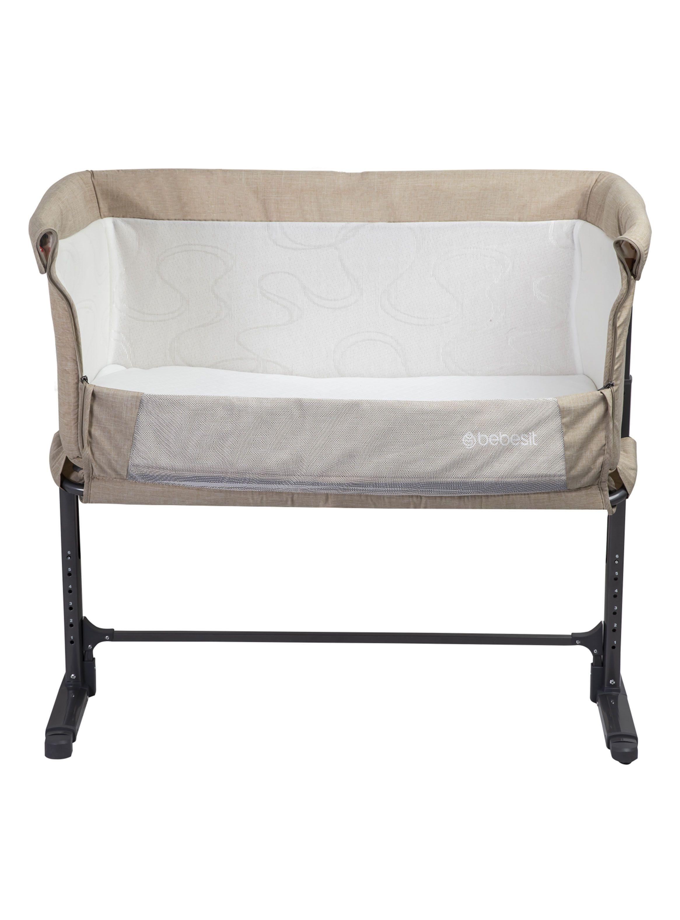 Cuna Colecho MySide KidGo Beige Bebesit-5