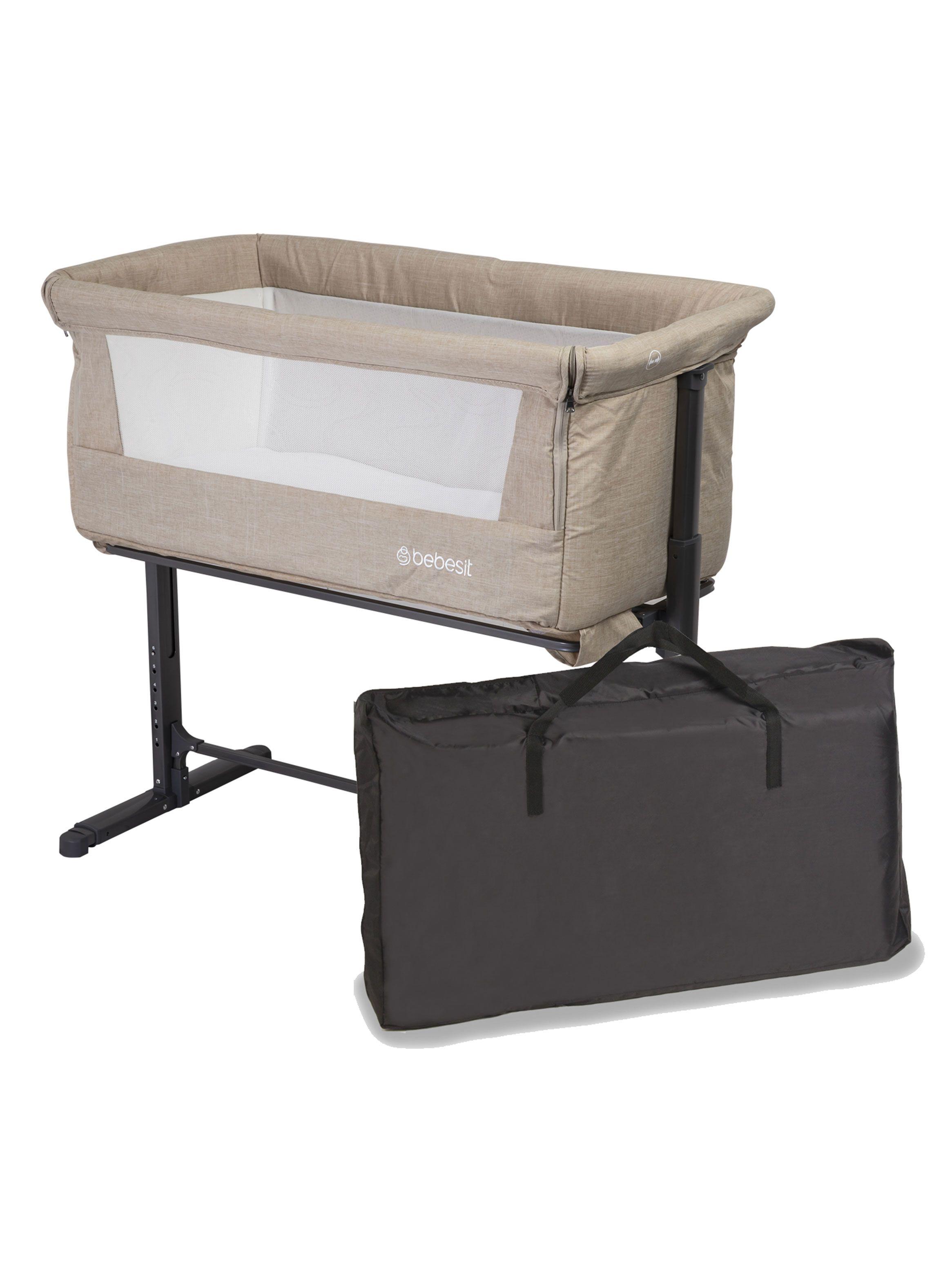 Cuna Colecho MySide KidGo Beige Bebesit-0