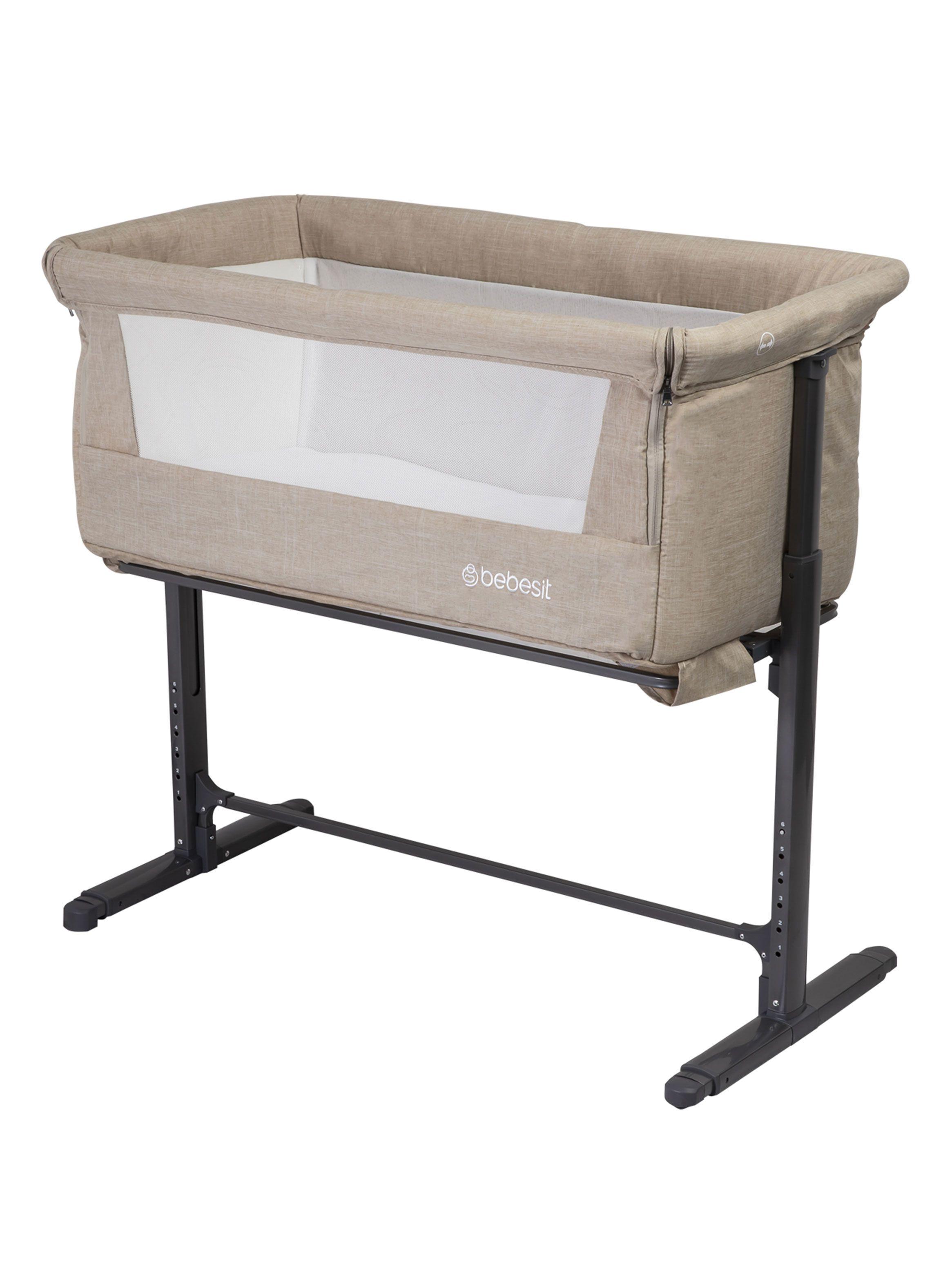 Cuna Colecho MySide KidGo Beige Bebesit-1