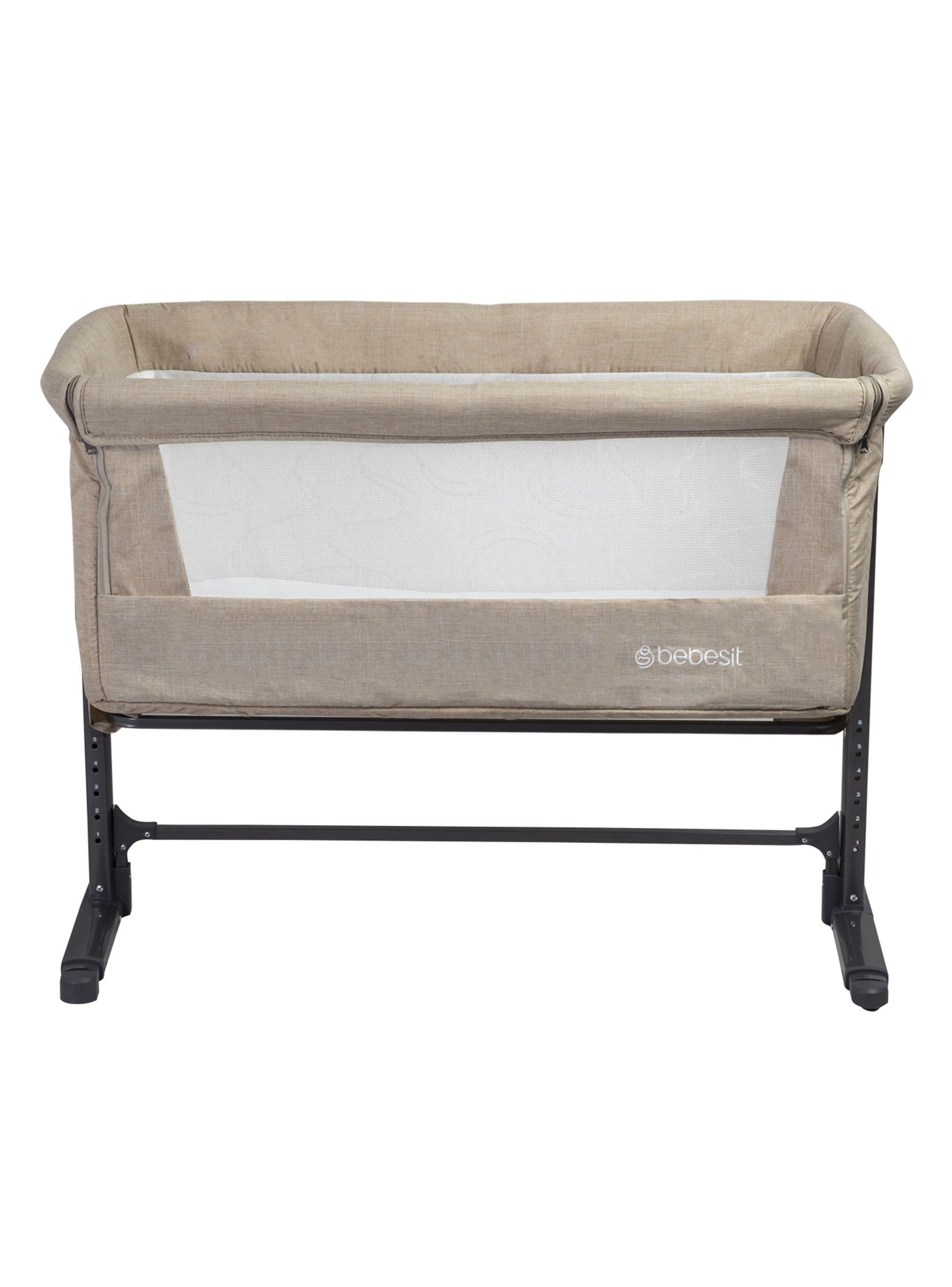 Cuna Colecho MySide KidGo Beige Bebesit-4