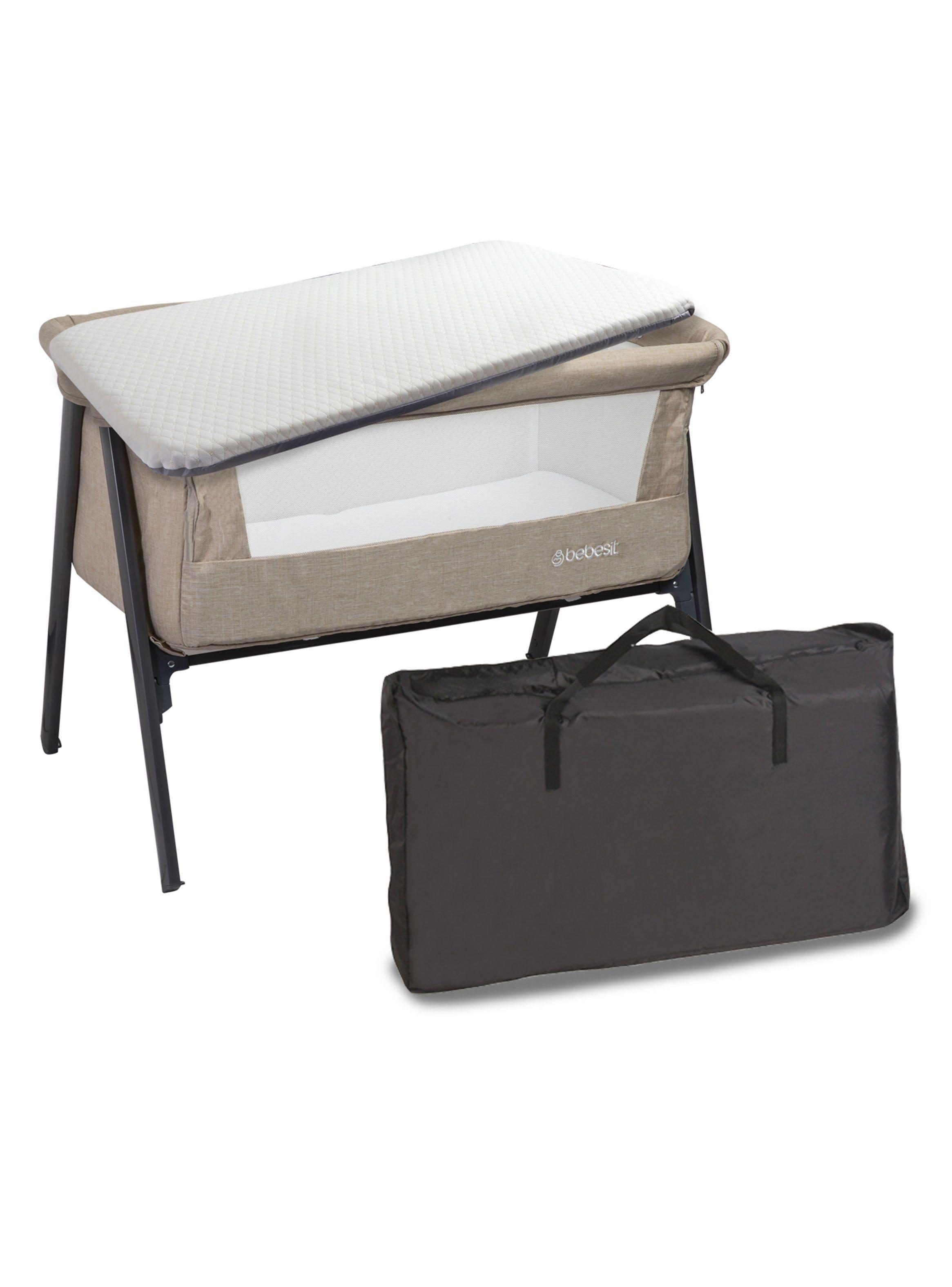 Cuna Colecho Easy Beige Bebesit-0