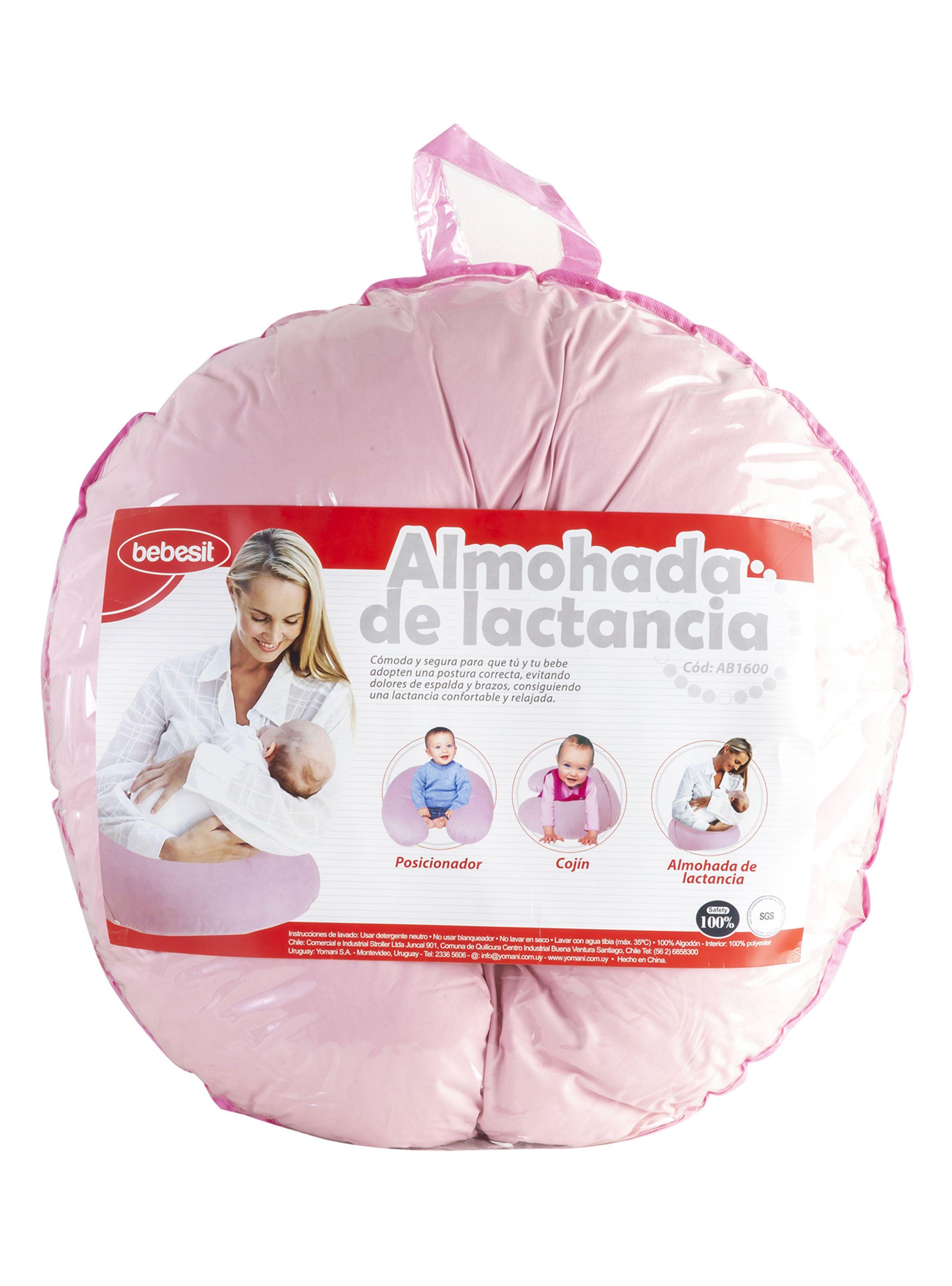 Almohada de Lactancia Rosada Bebesit-1