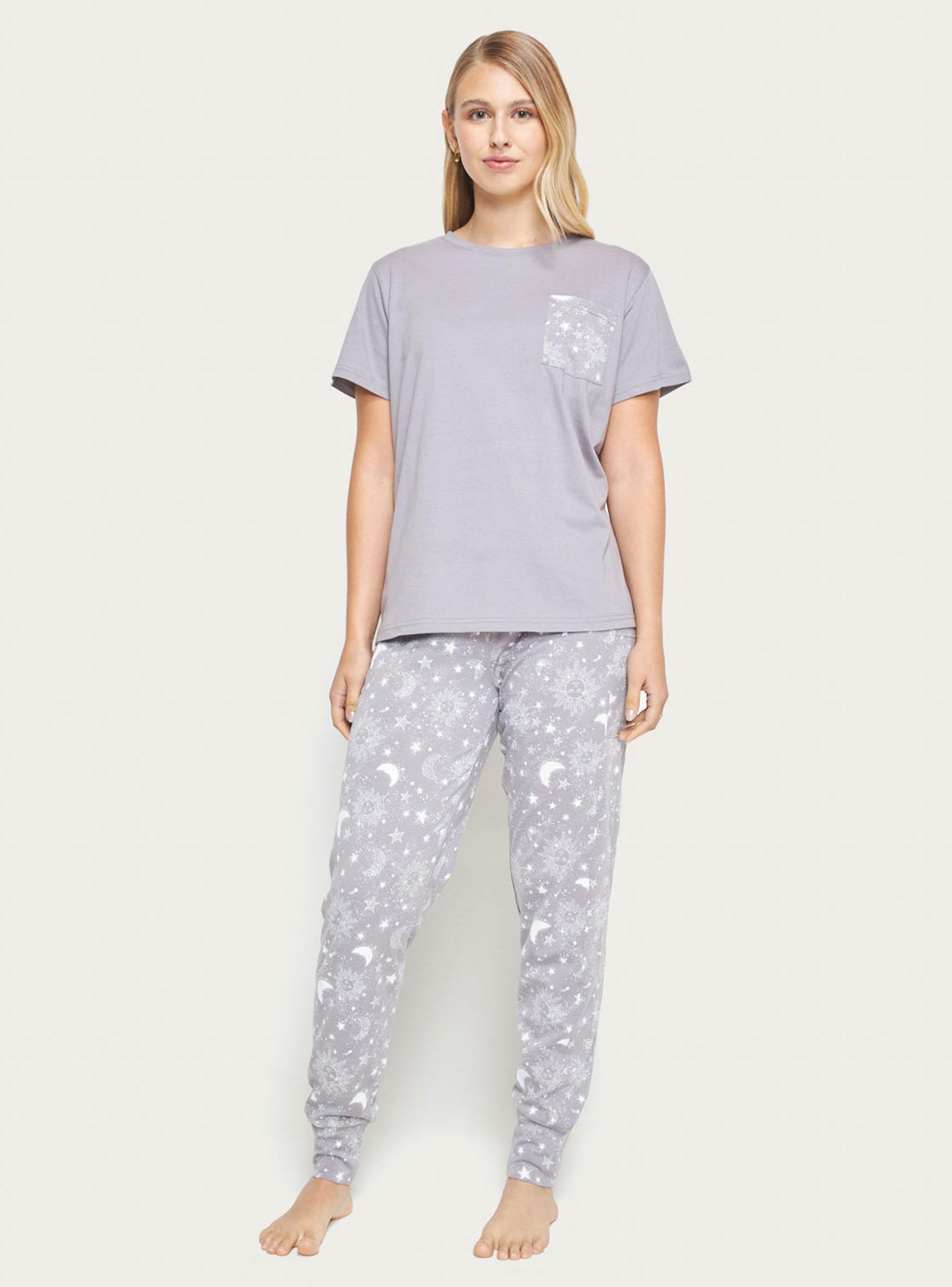 Pijama Jersey Gris-0