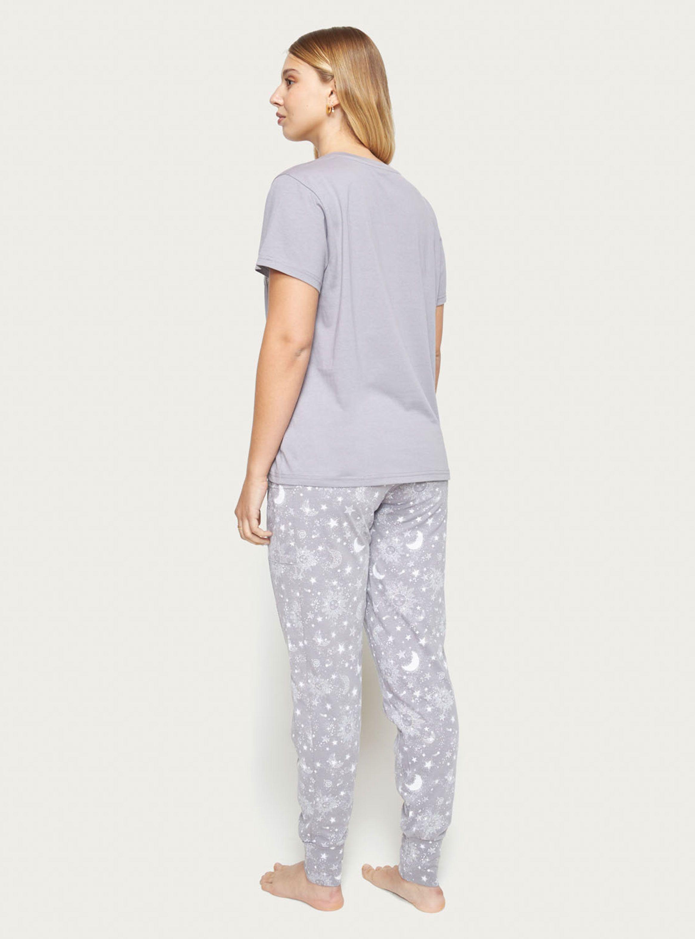 Pijama Jersey Gris-1