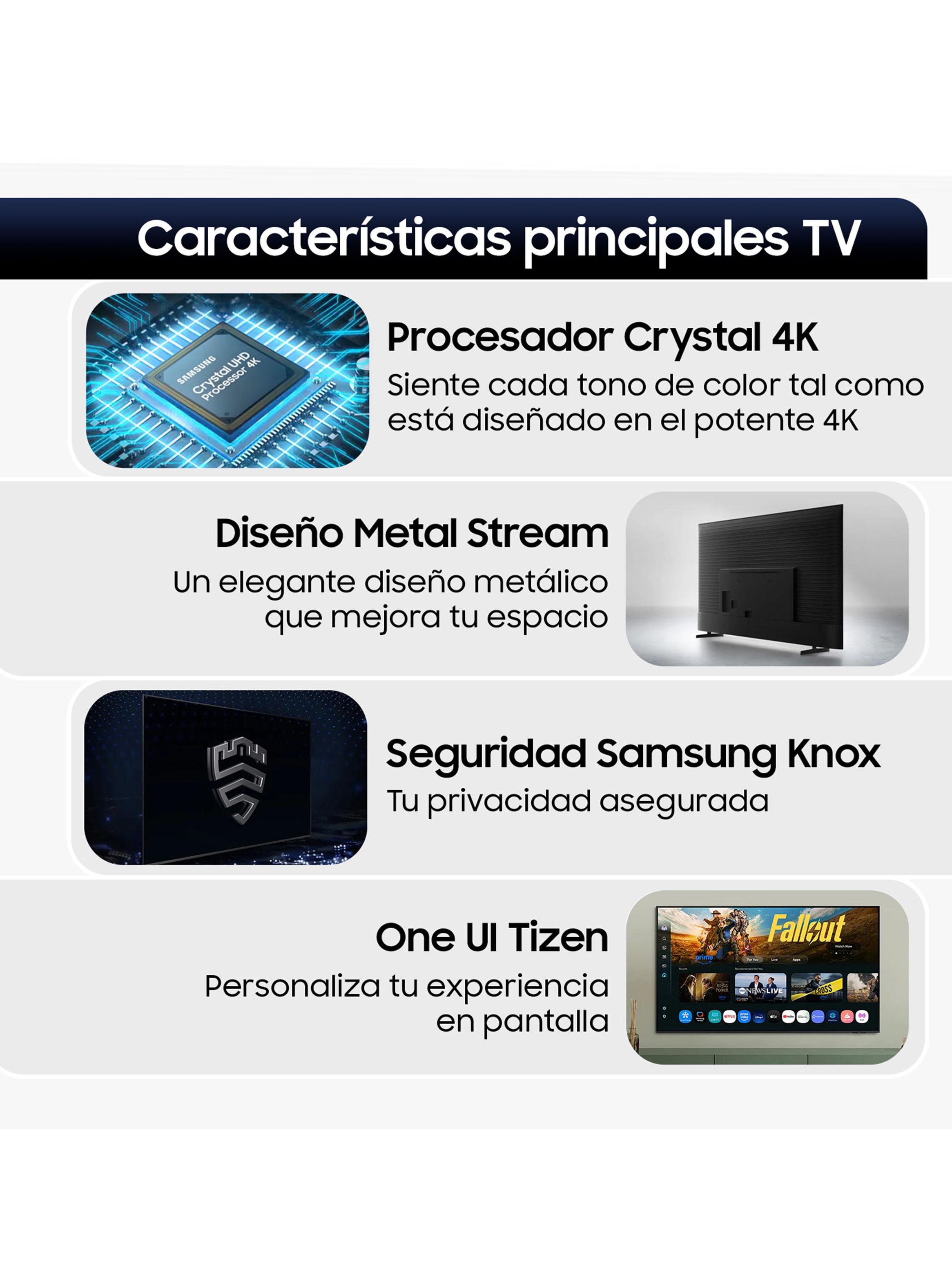 LED Smart TV 65" Crystal UHD 4K 2025 U8000F-3