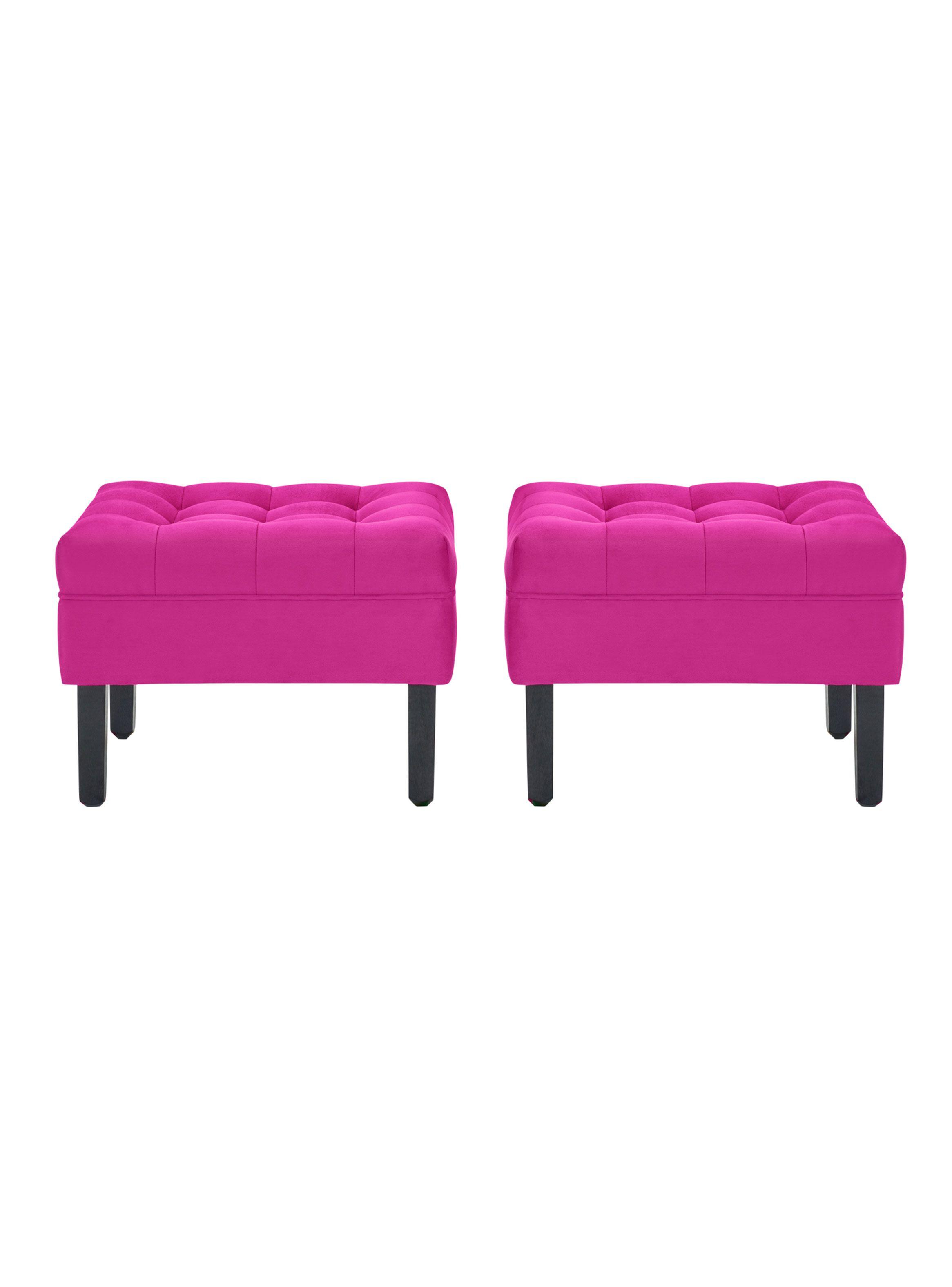 Set de Poufs Wood-0