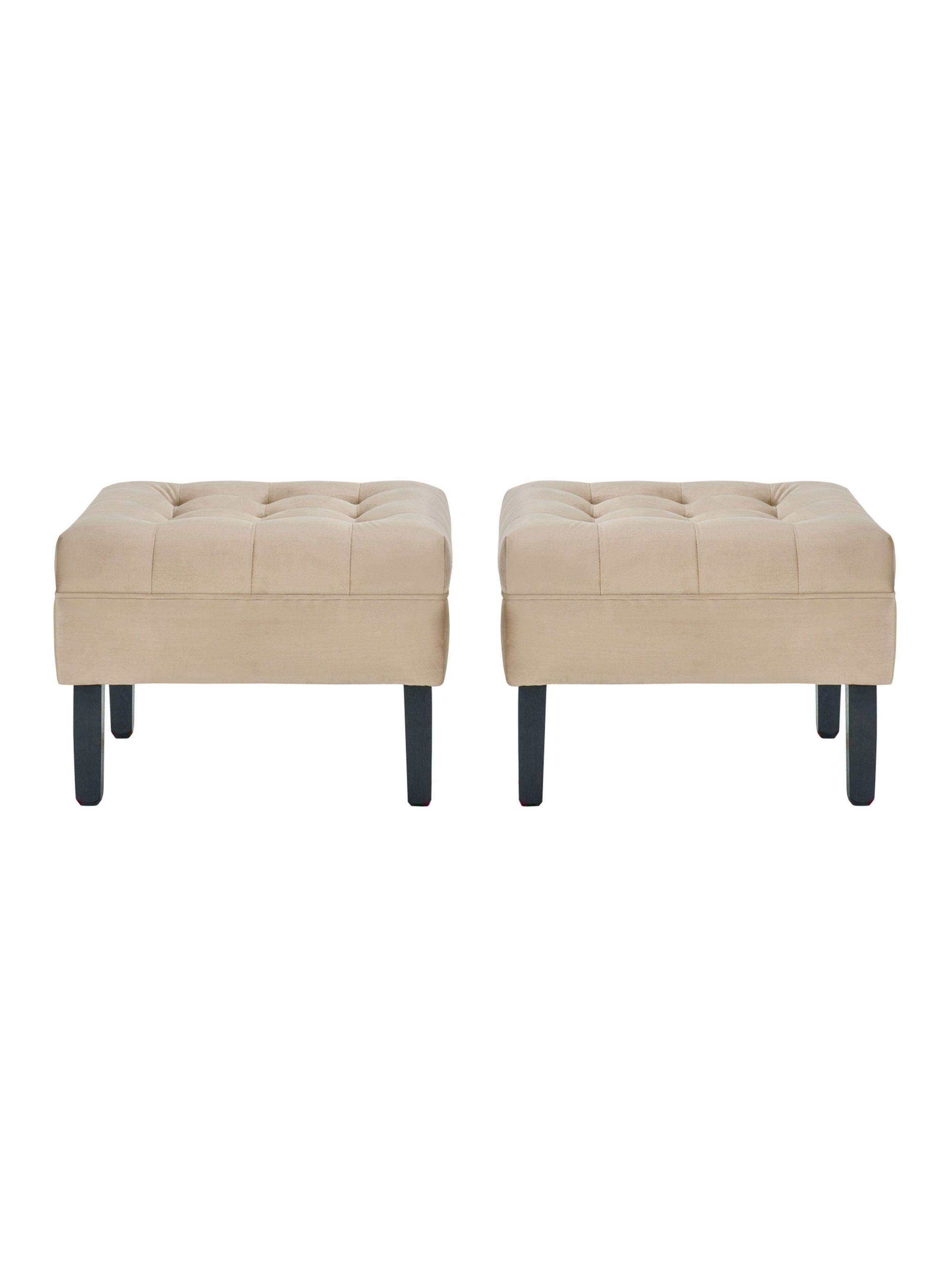 Set de Poufs Wood-0