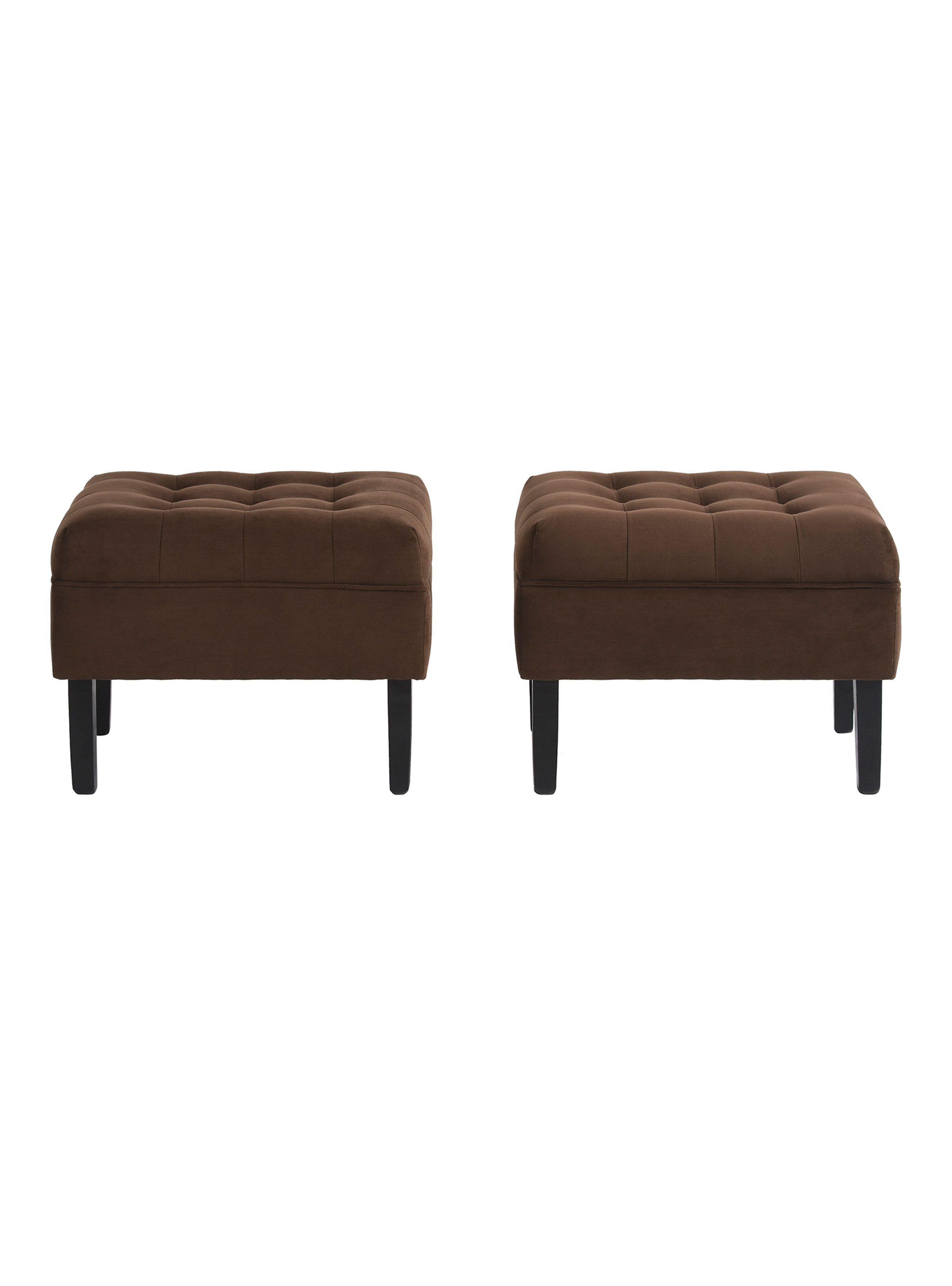 Set de Poufs Wood-0