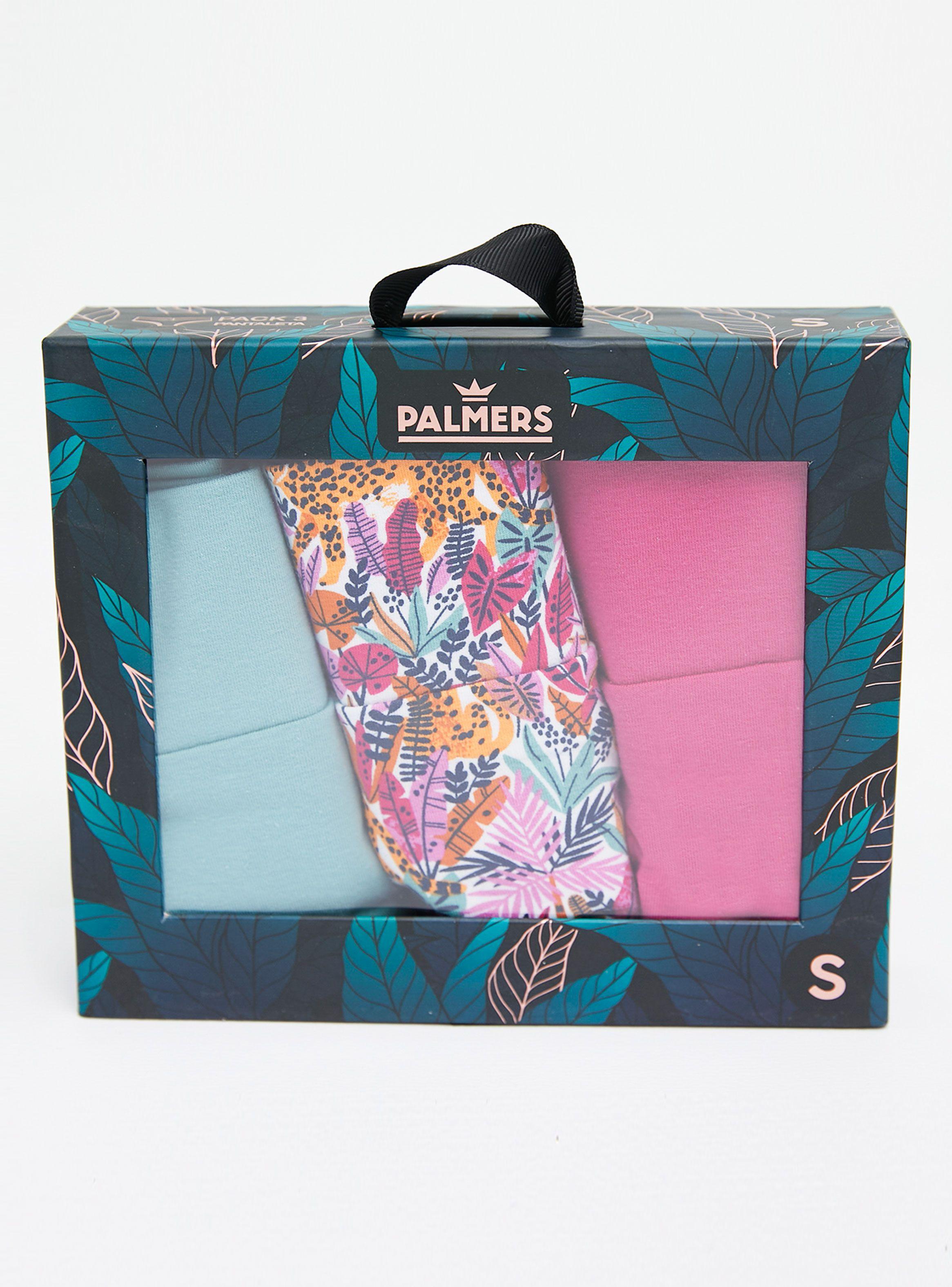 Pack 3 Pantaleta Estampado y Liso Print Color-4