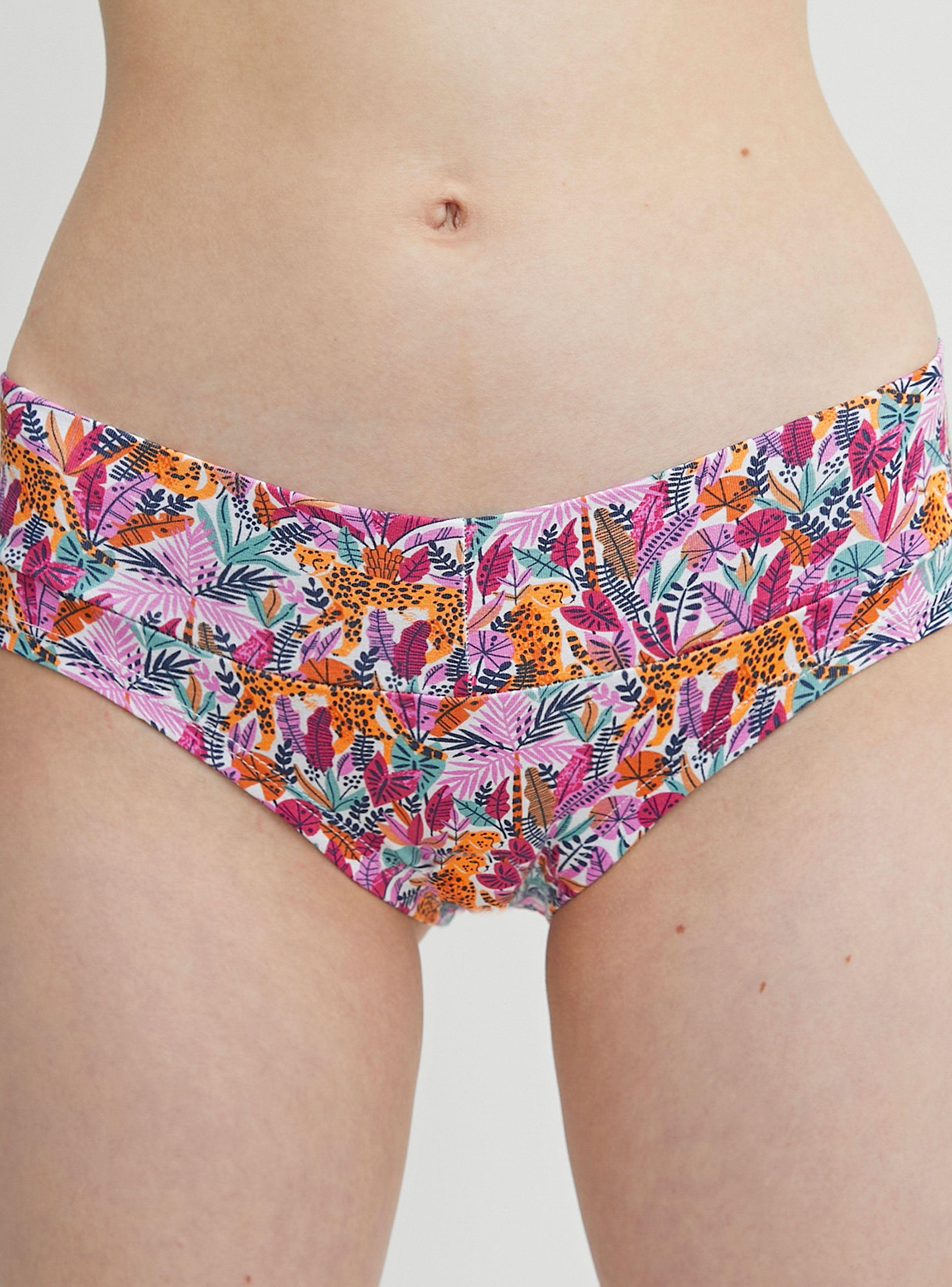 Pack 3 Pantaleta Estampado y Liso Print Color-1