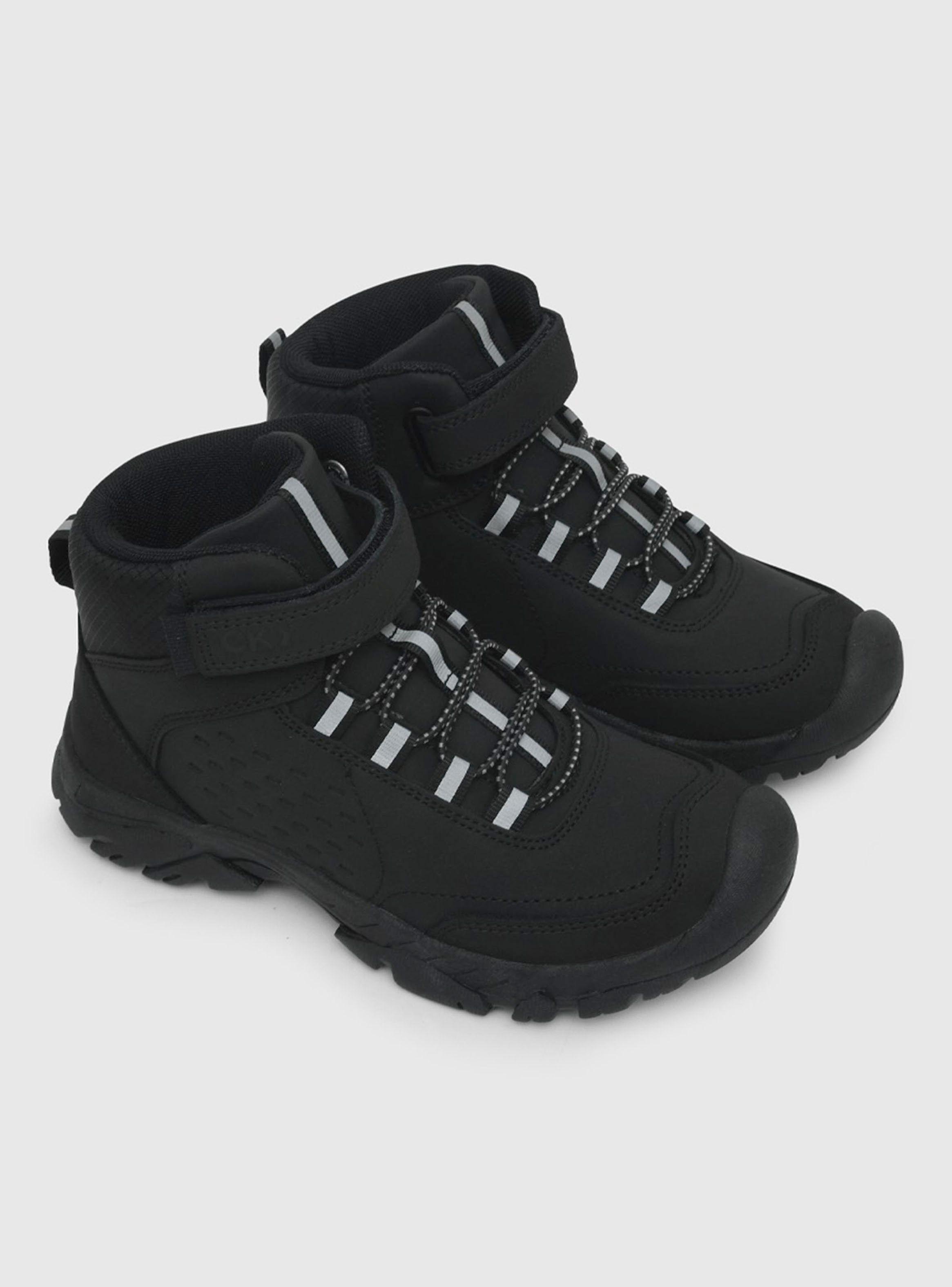 Zapato Escolar Botín Velcro y Elástico Niño-1