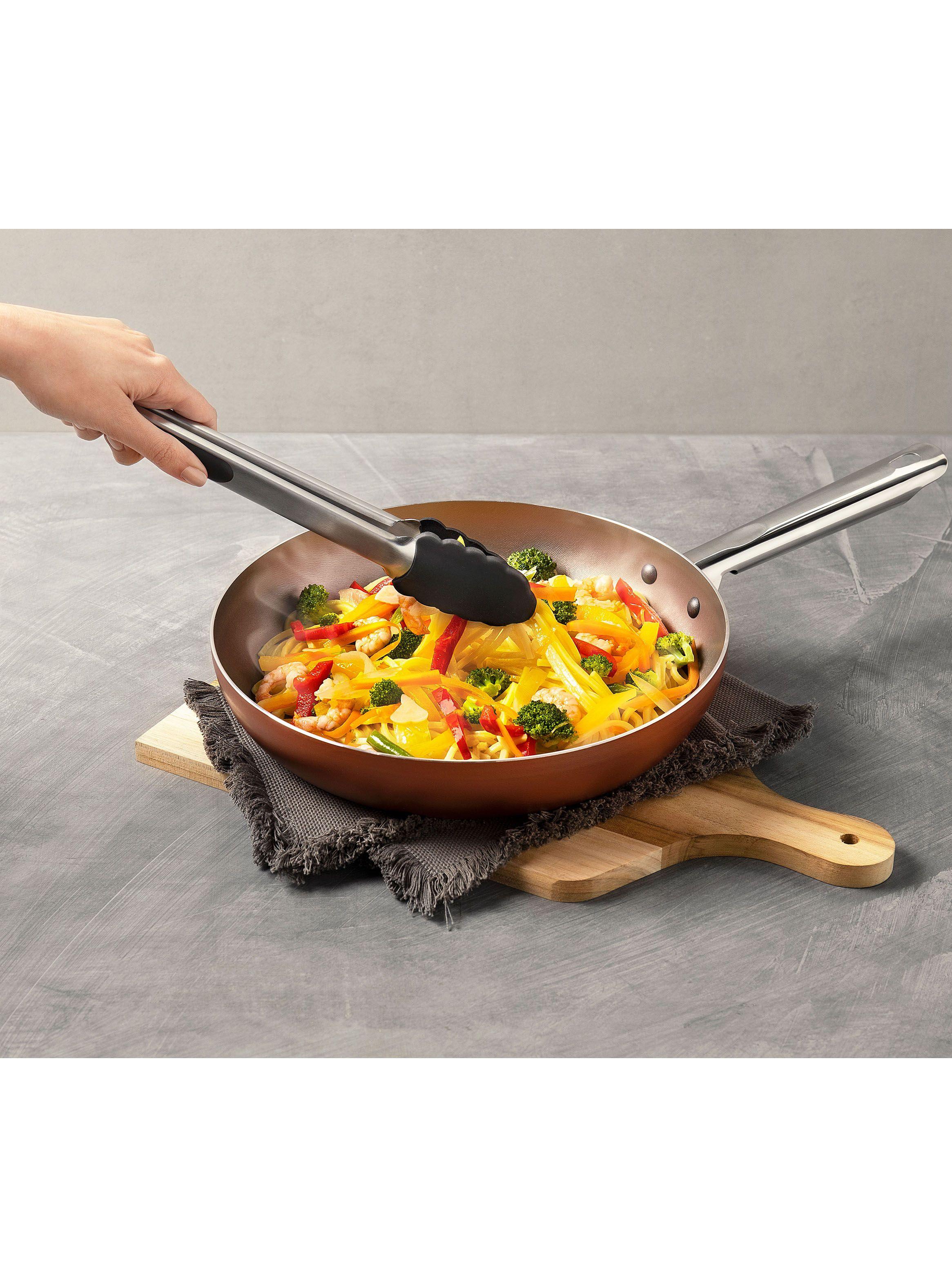 Sartén Brinox 28Cmalum. Pro-Flon Linea Curry Libre Pfoa-2