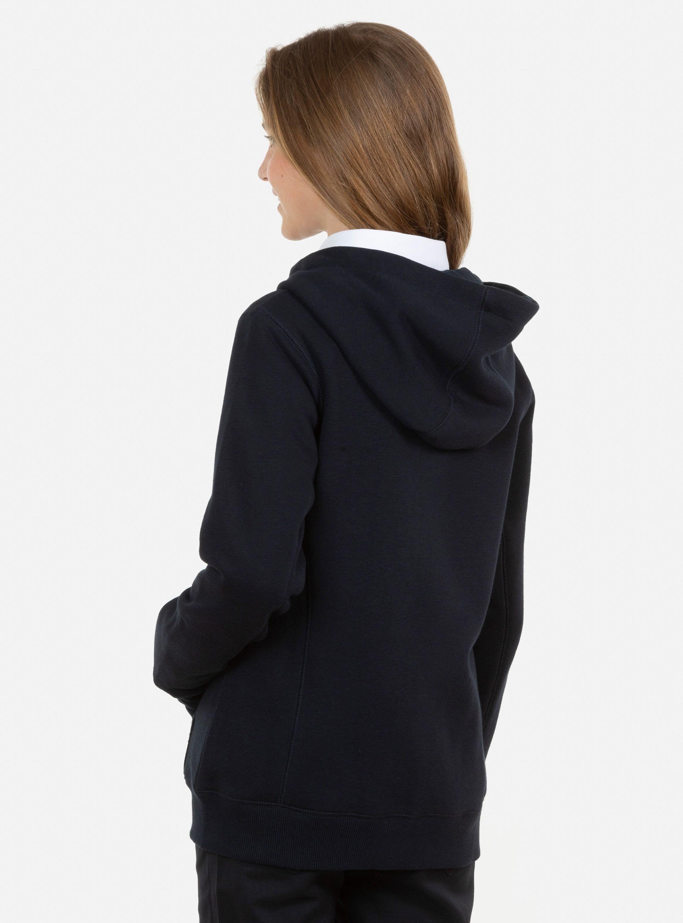 Polerón Escolar Azul Talla 10 A 16 Marino-1