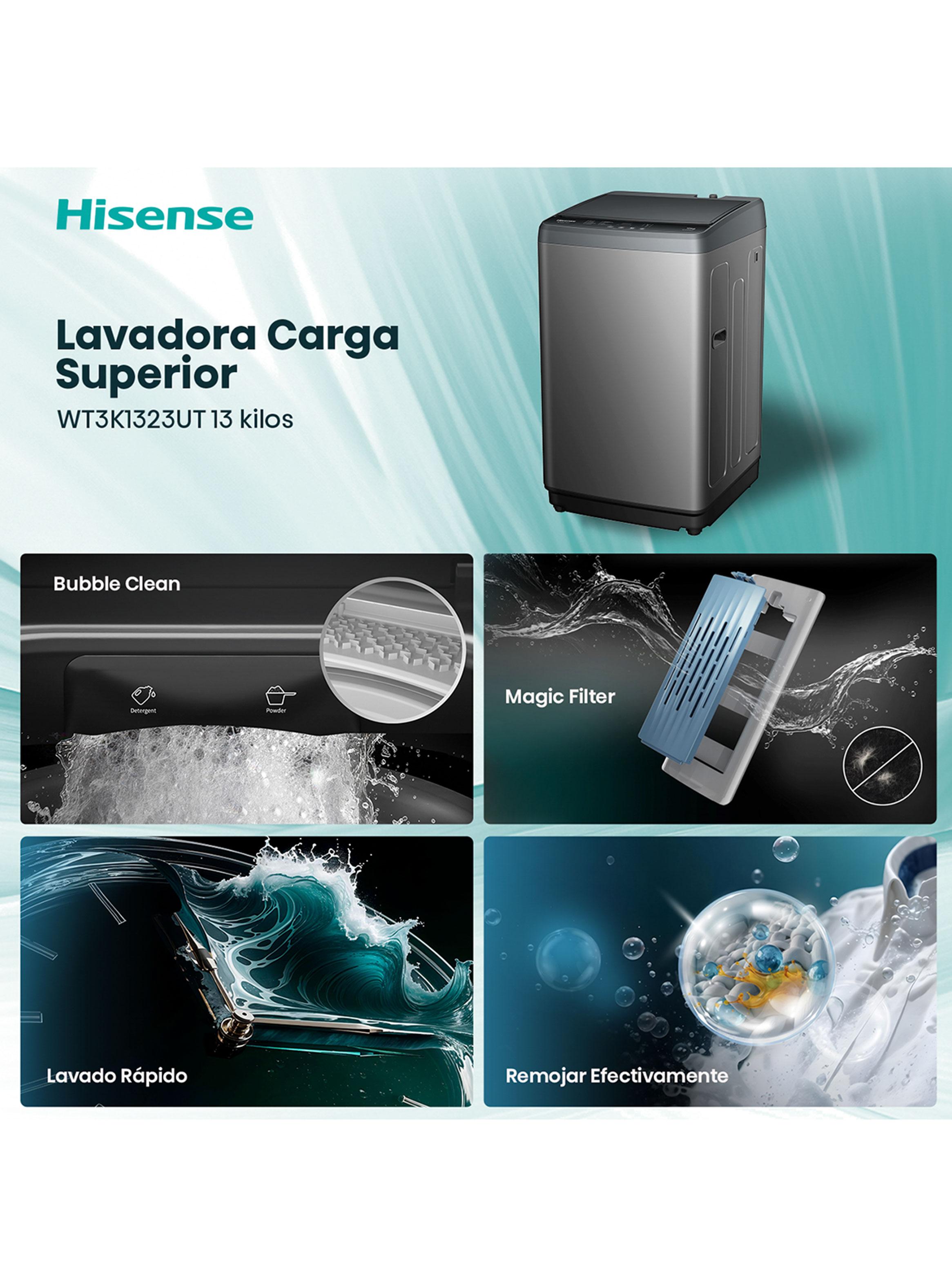 Lavadora Carga Superior 13 Kg WT3K1323UT-2