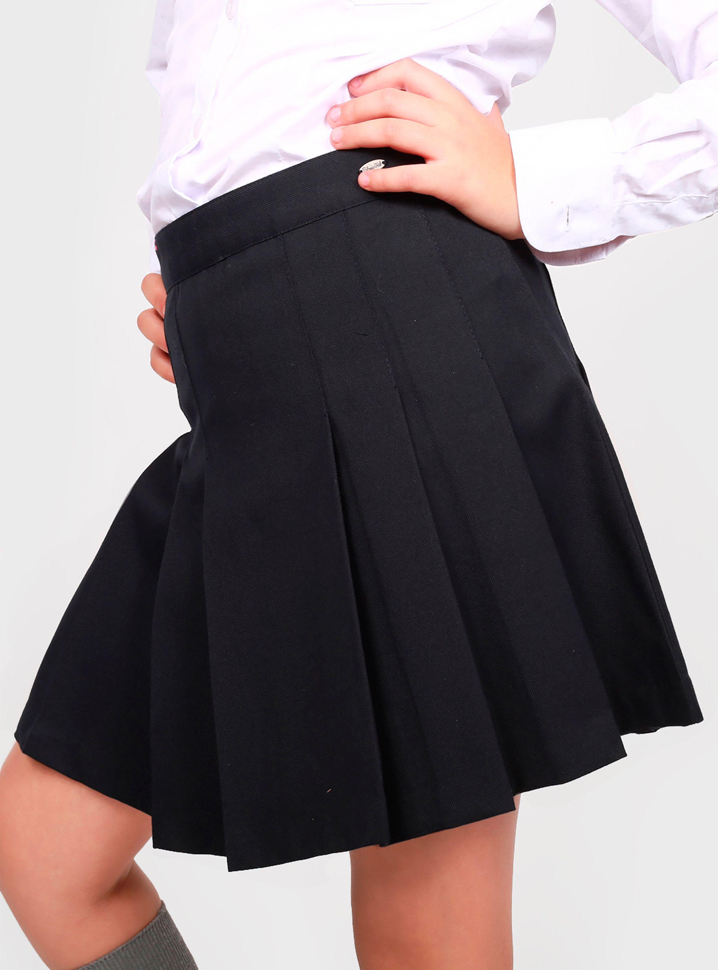 Falda Azul Talla 6 a 10-0