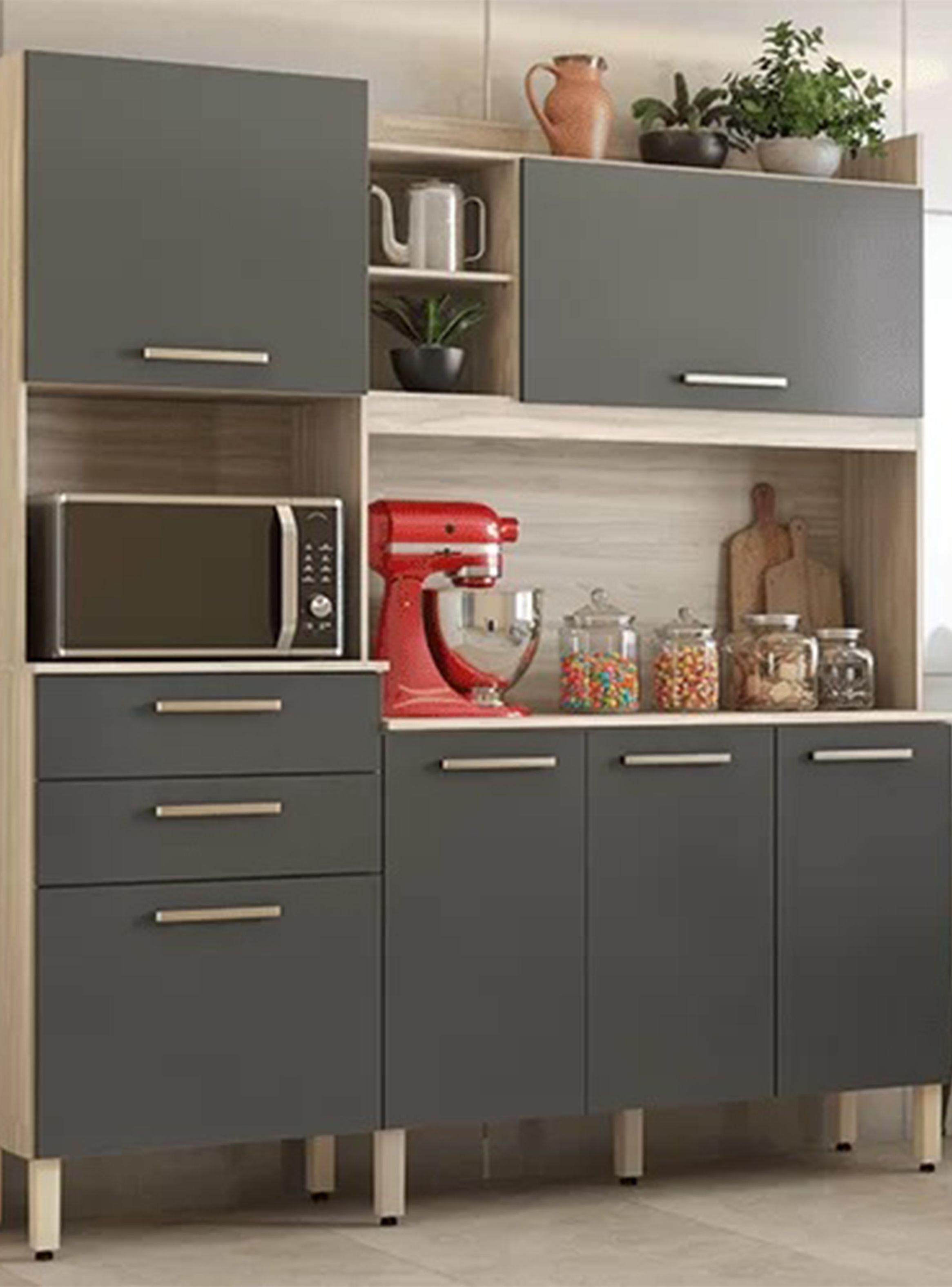 Kit Cocina Select Avena Grafito-4