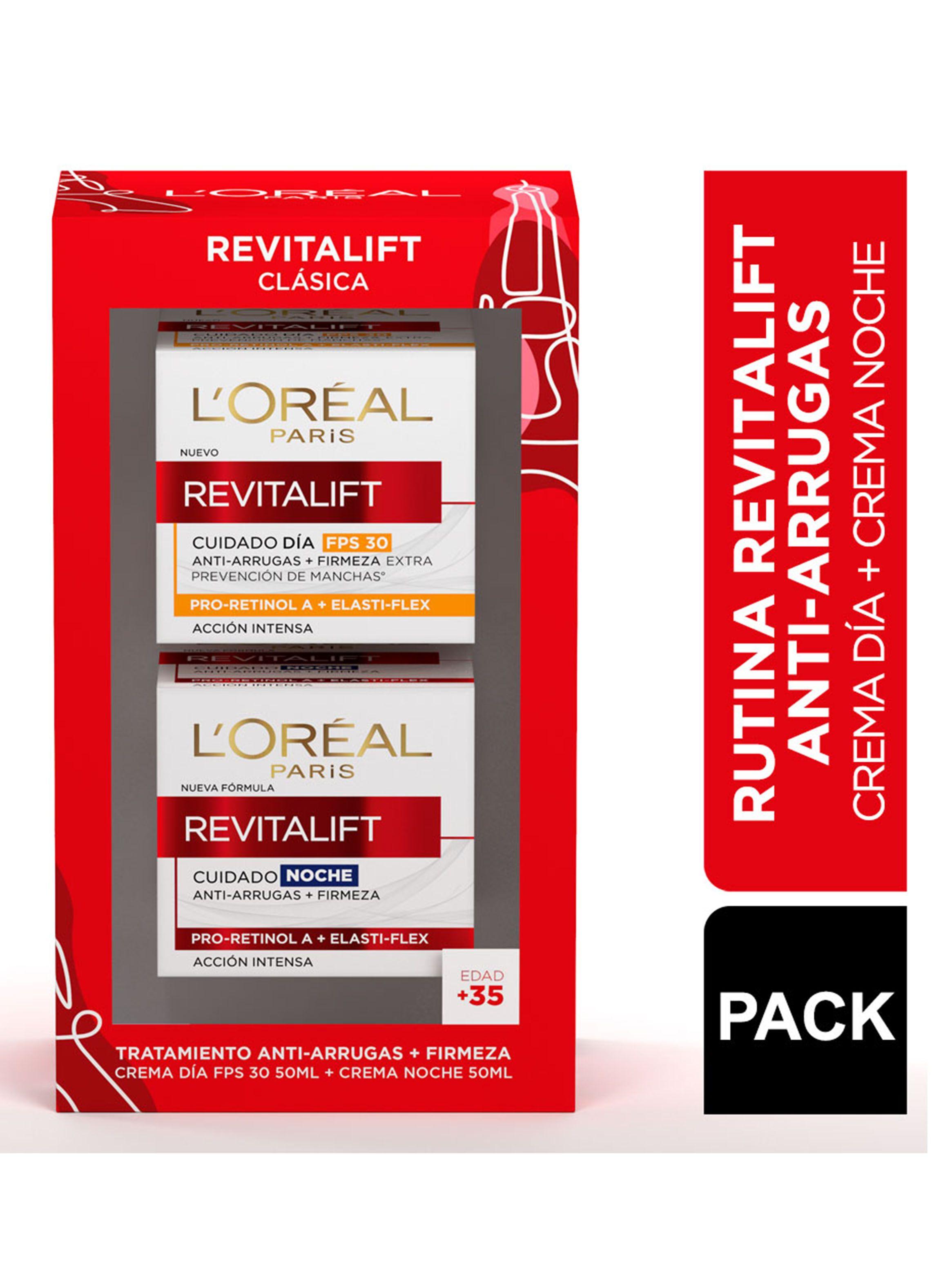 Set Dermo Expertise L'Oréal Paris Tratamiento Revitalift Día Spf 30+Noche-0