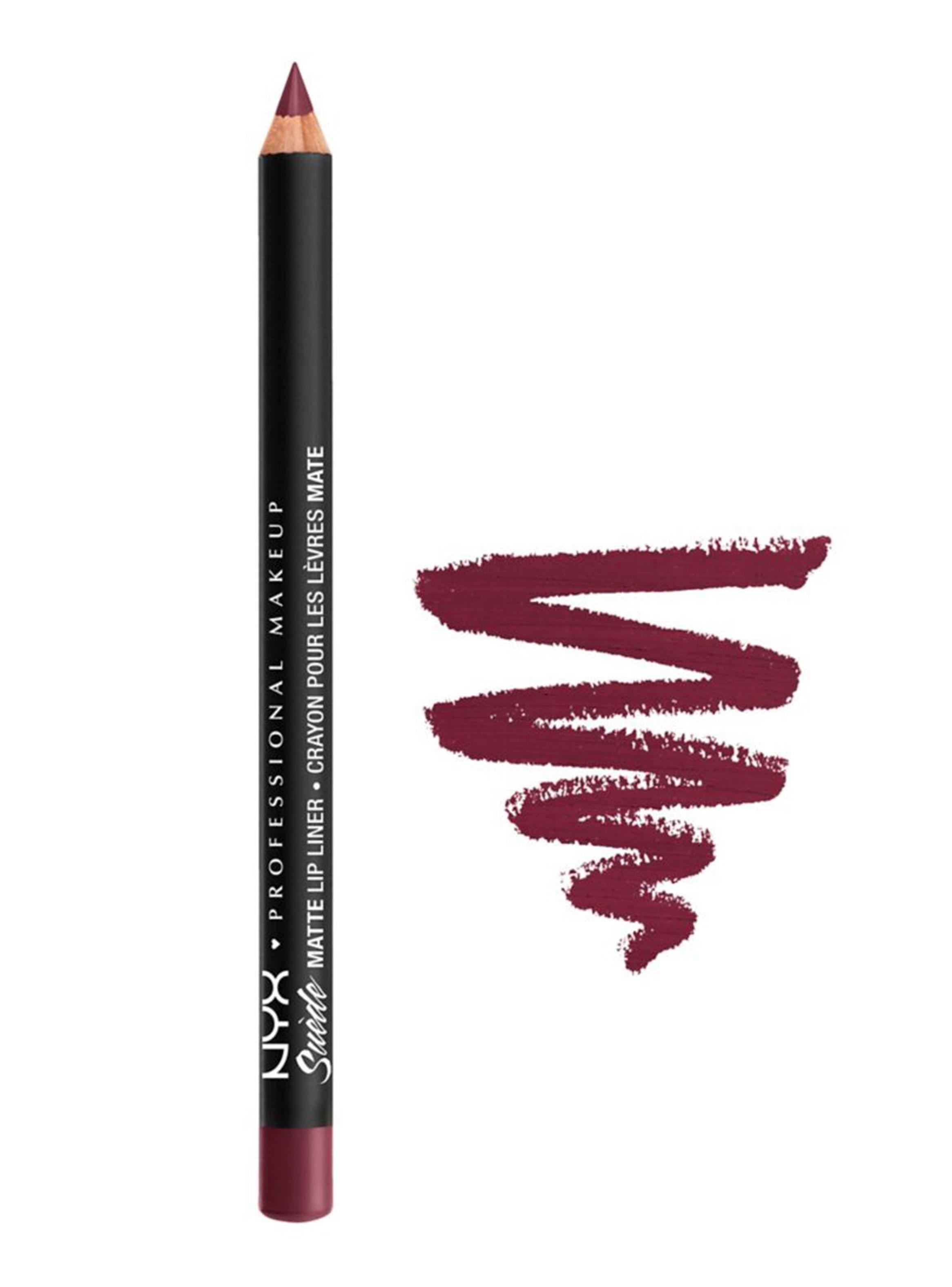 Delineador Labial Suede Matte NYX Professional Makeup-1
