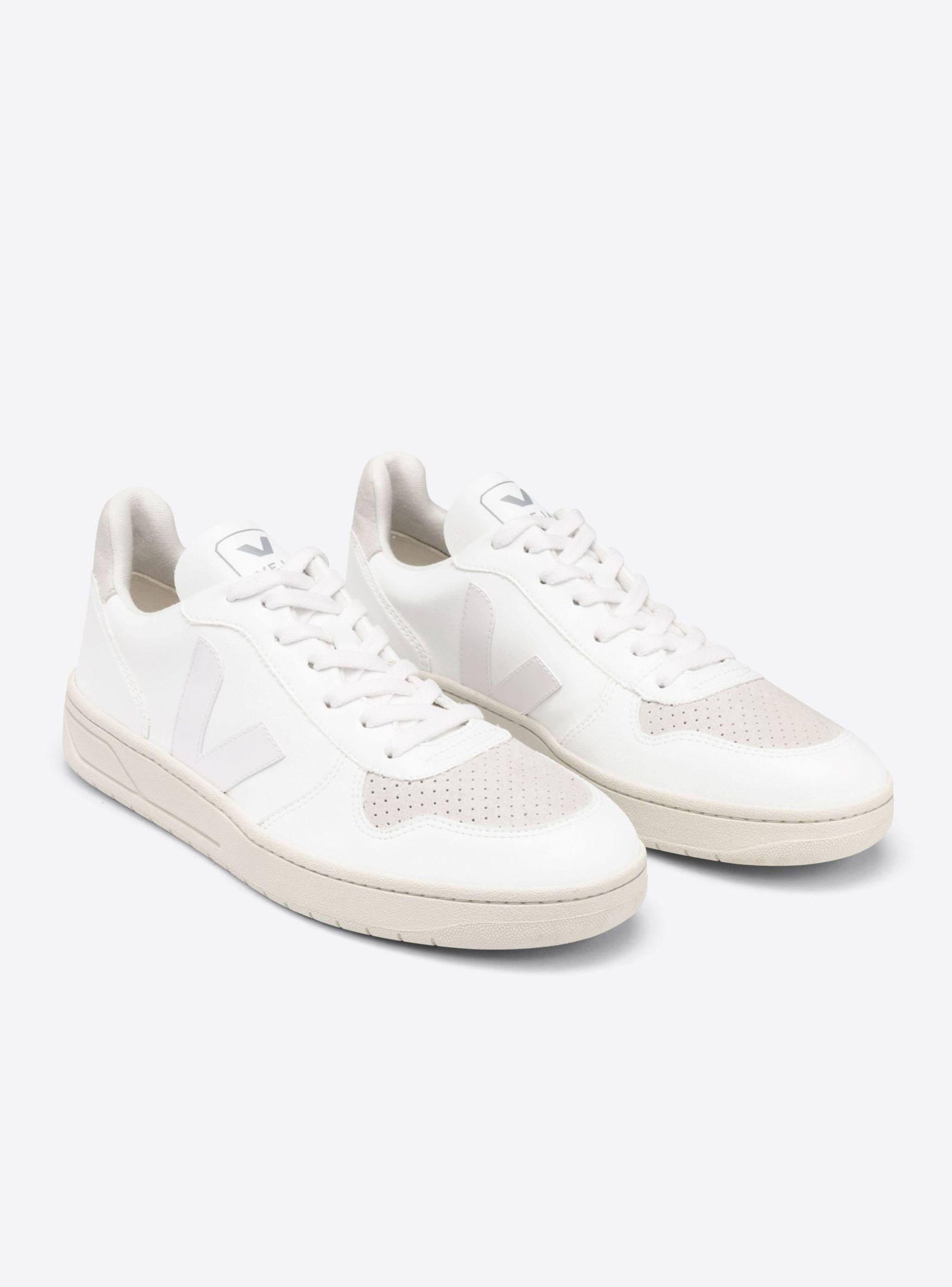 Zapato Veja Casual CWL White Natural Mujer-1